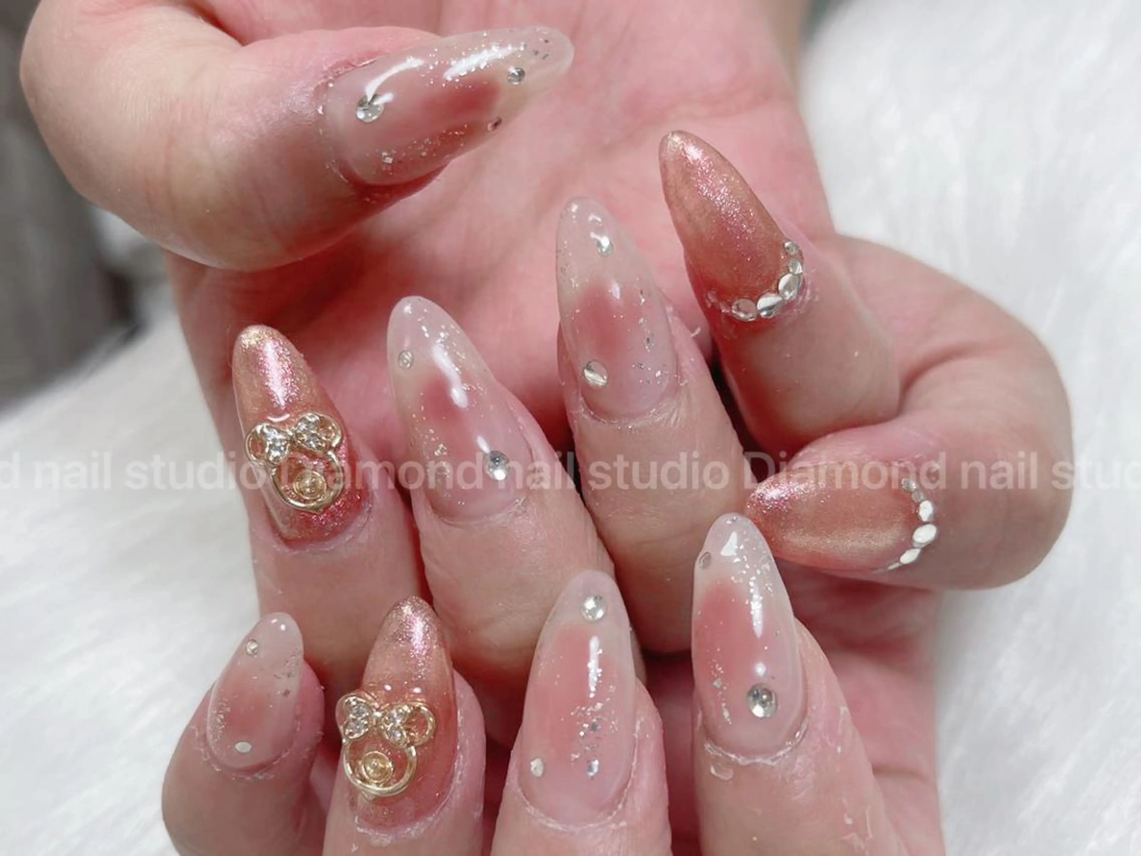 ネイル 持ち込み ハンドネイル ハンドケア Diamond ✨のネイルデザイン