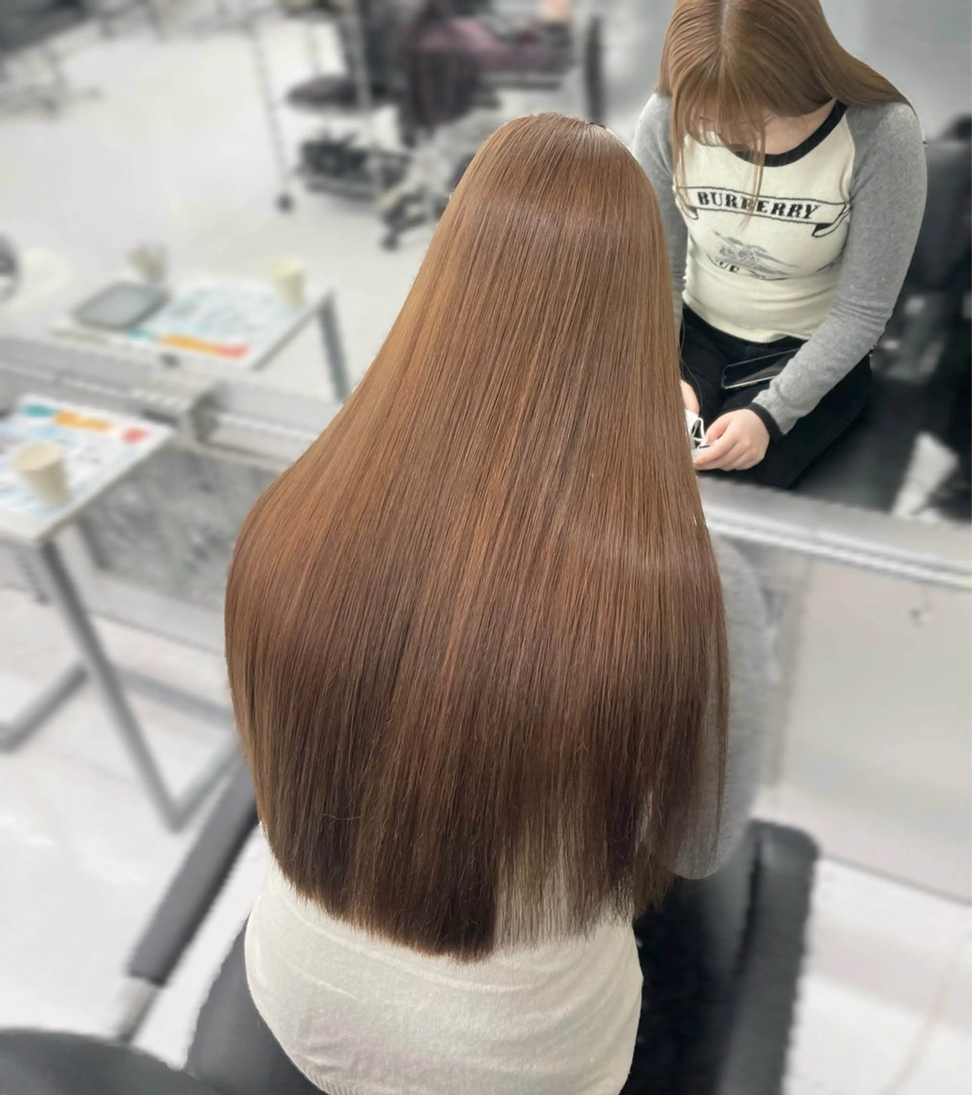 【ご新規様限定❣️】カット➕ワンカラー➕1STEPトリートメント🩶〈#韓国風#暖色#寒色#髪質改善〉の写真