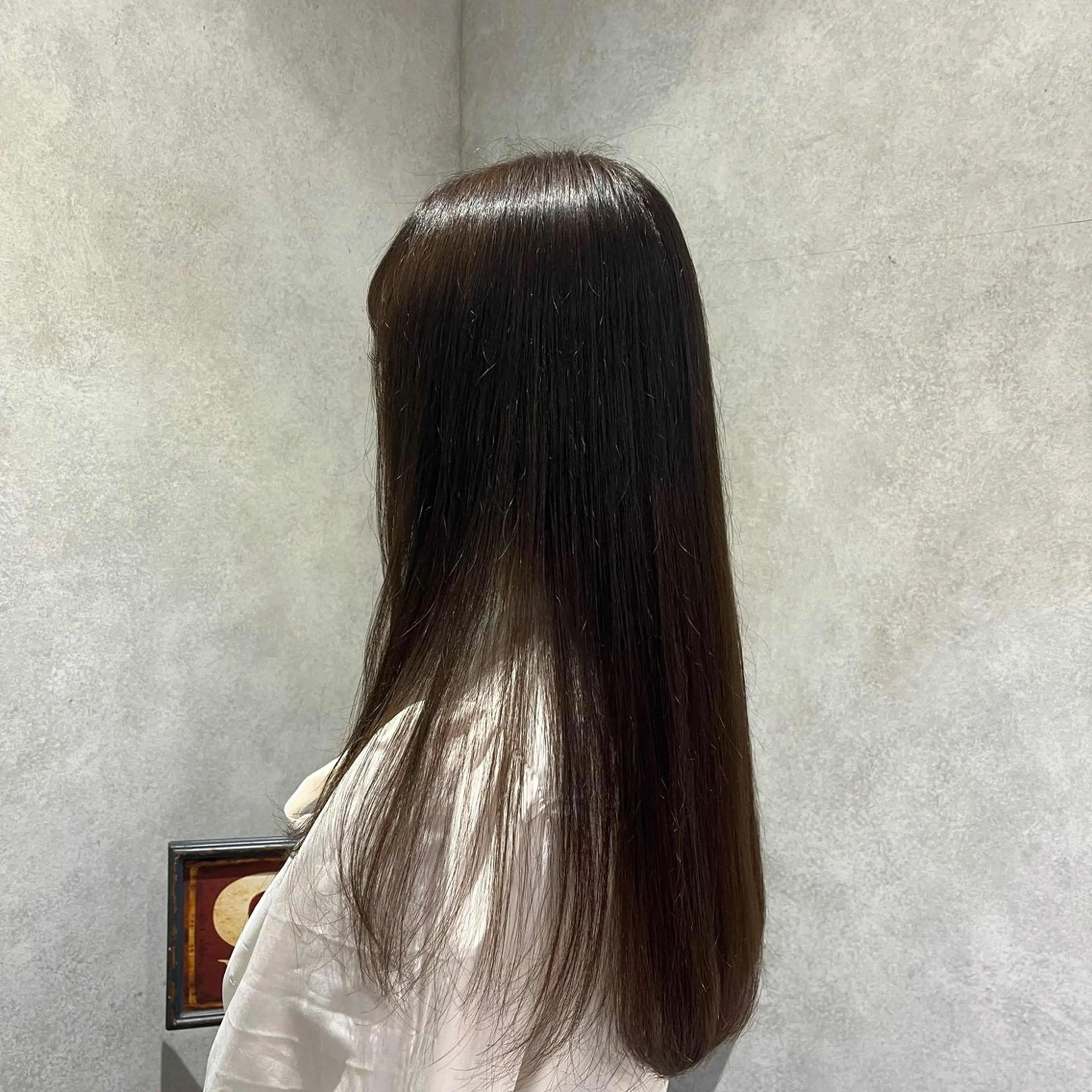 ロング カラー オリーブカラー 卒業式のヘアスタイル marbles / karinのヘアスタイル