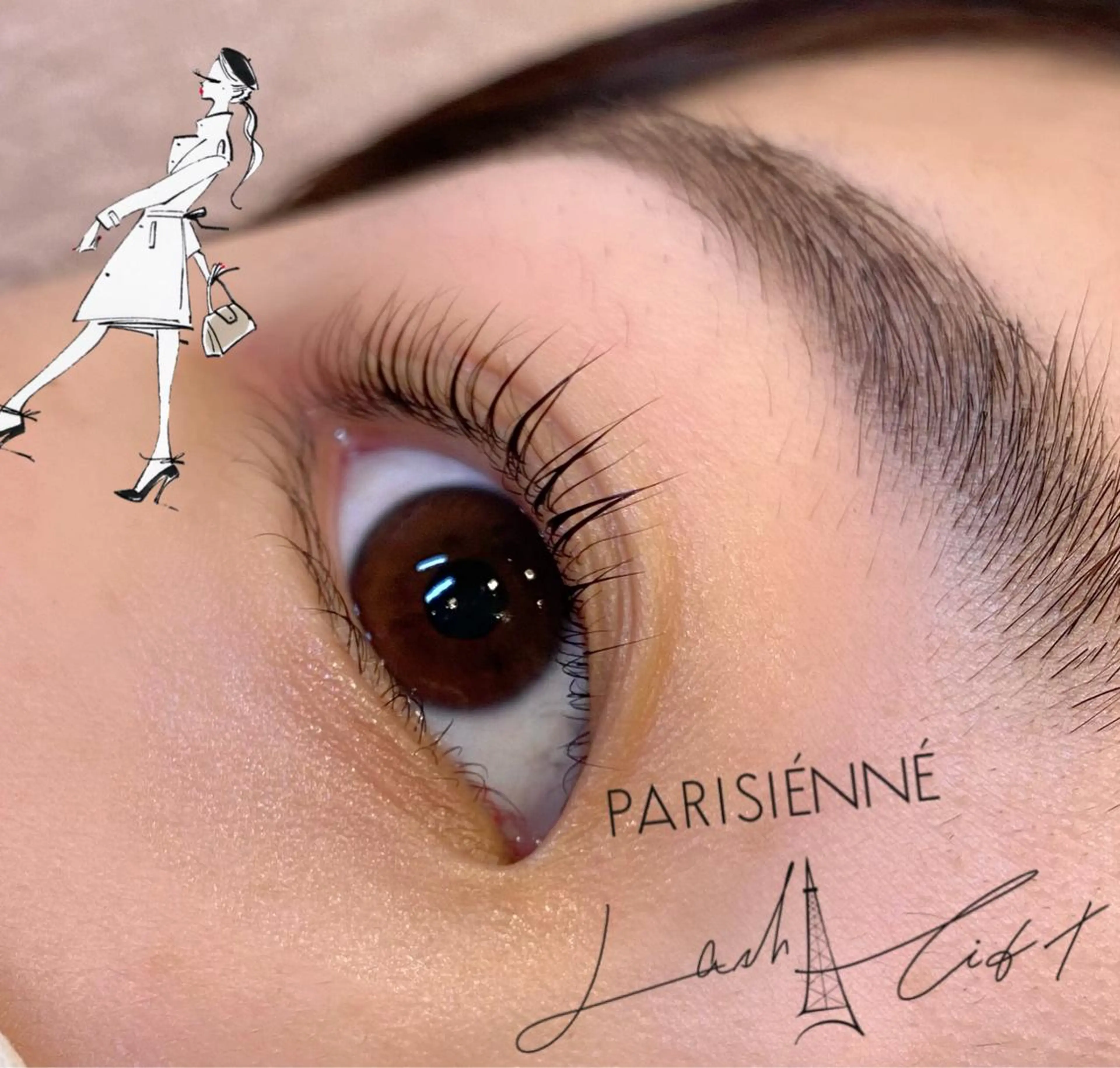 マツエク・マツパ パリジェンヌラッシュリフト （muro by mieux）bloom  lash所属・☆ sakiのマツエク・マツパデザイン