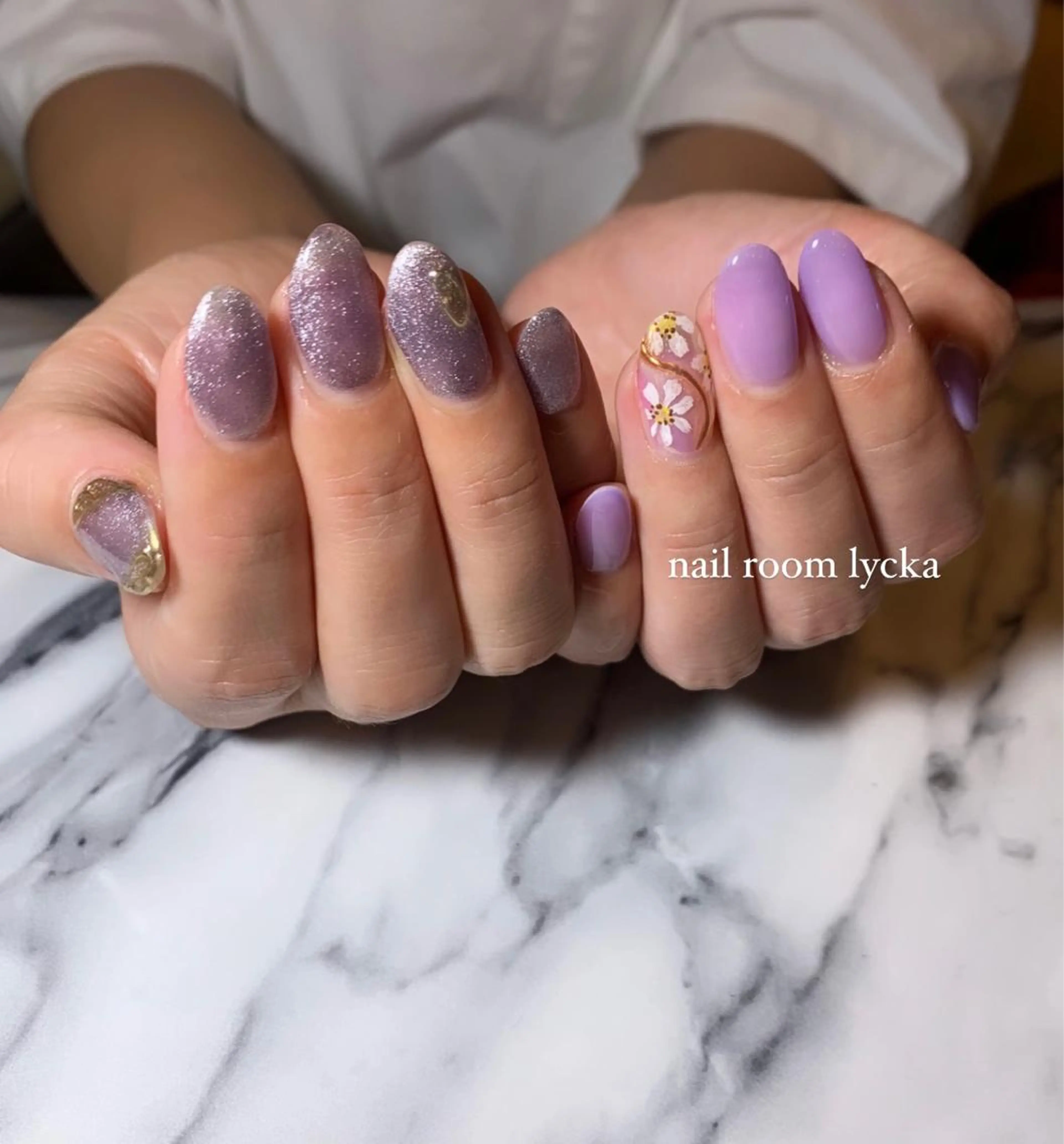 ネイル ﾈｲﾙﾙｰﾑﾘｯｶ 𝐦𝐚𝐲𝐮のネイルデザイン