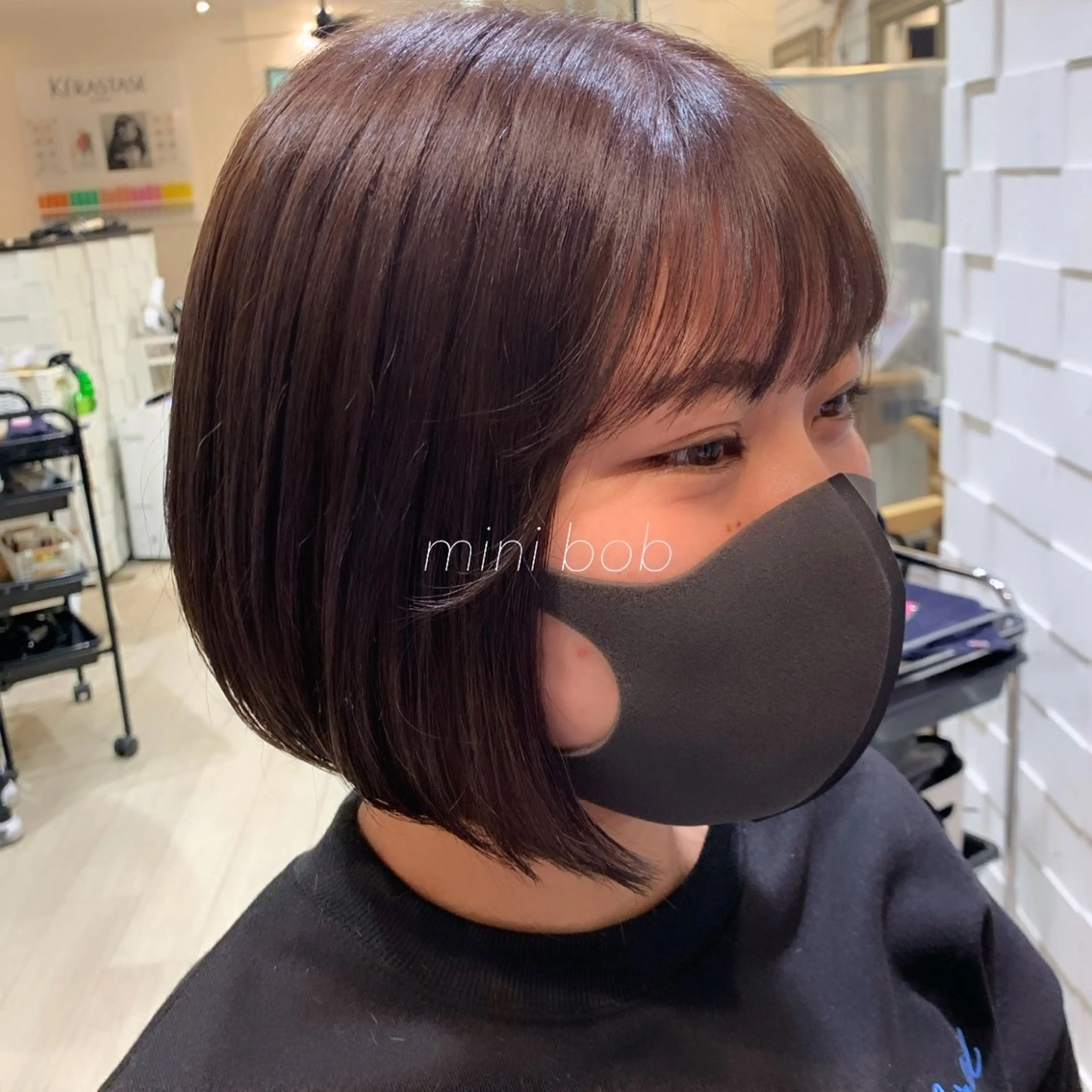 ショート カラー ヘアアレンジ ボブ GO TODAY 原宿本店所属・似合わせカット得意 💛RENA💛のヘアスタイル