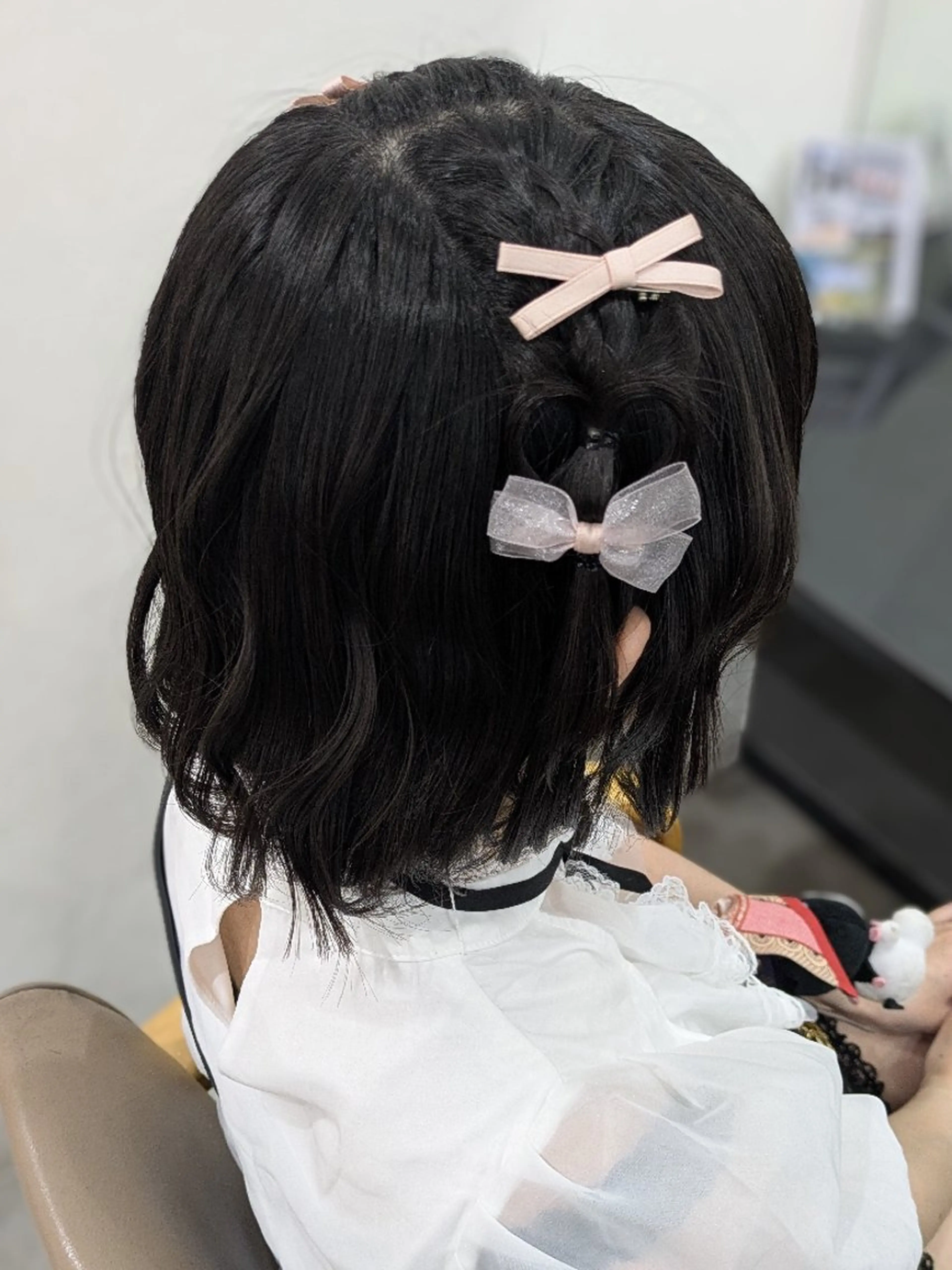 ショート ヘアアレンジ ヘアセット ヘアセット/中洲 Akaneのヘアスタイル