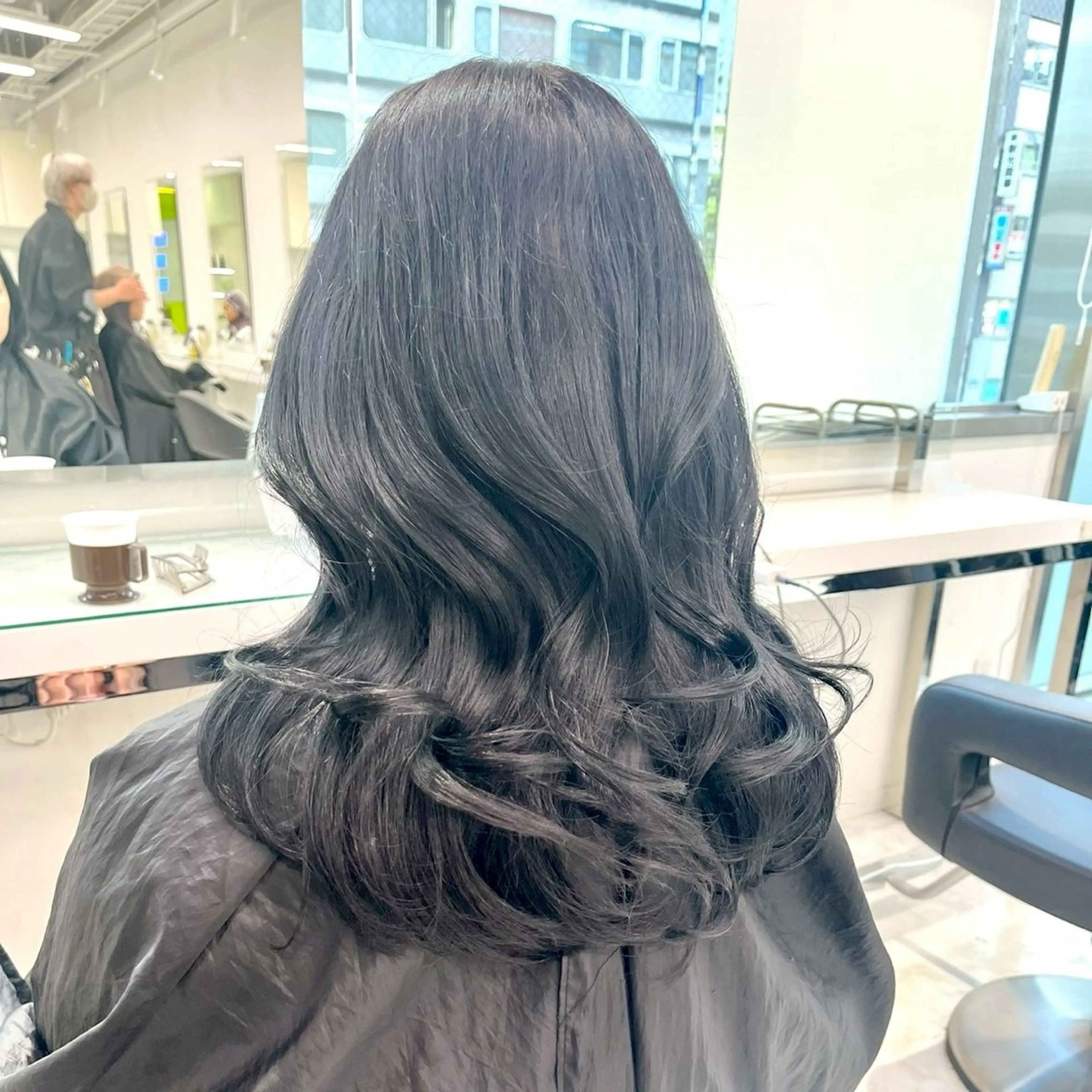 ロング ヘアカラー トリートメント ヘアセット 透明感カラー/ ブリーチ/💓パタオのヘアスタイル