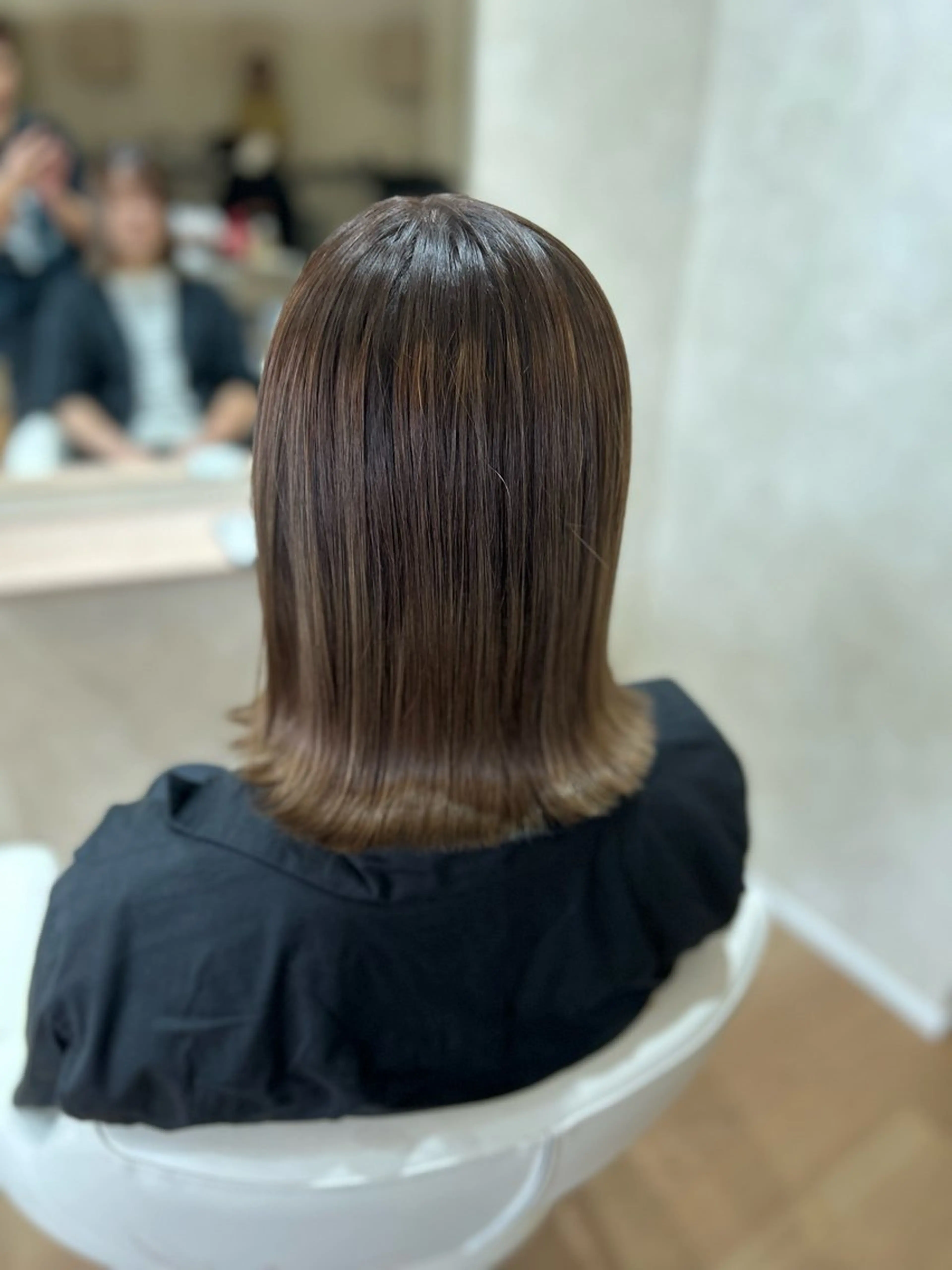 ショート ヘアカラー 阿倍野/髪質改善 /縮毛矯正/坪田幸広のヘアスタイル