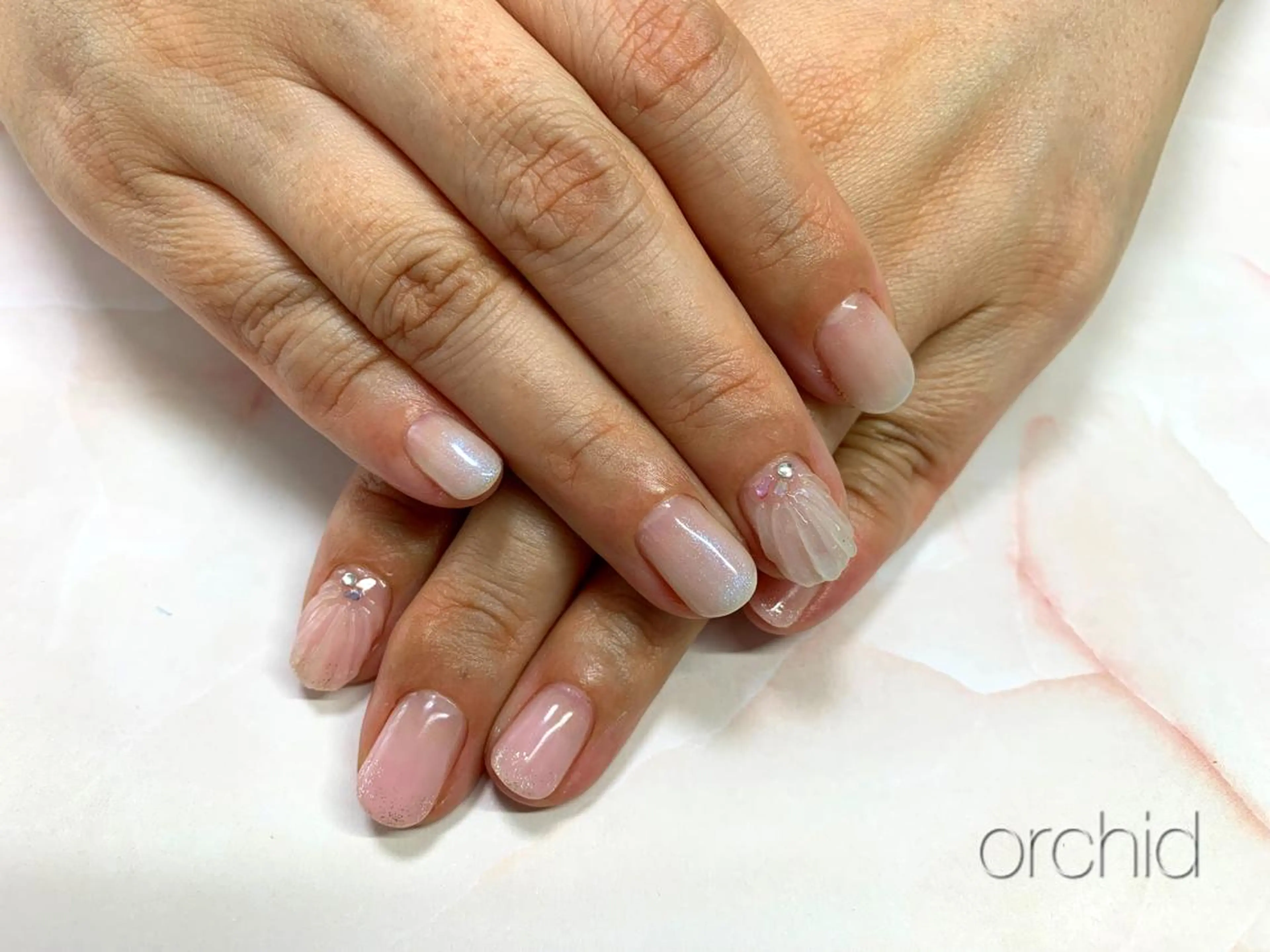 ネイル orchid ♡オーキッドのネイルデザイン