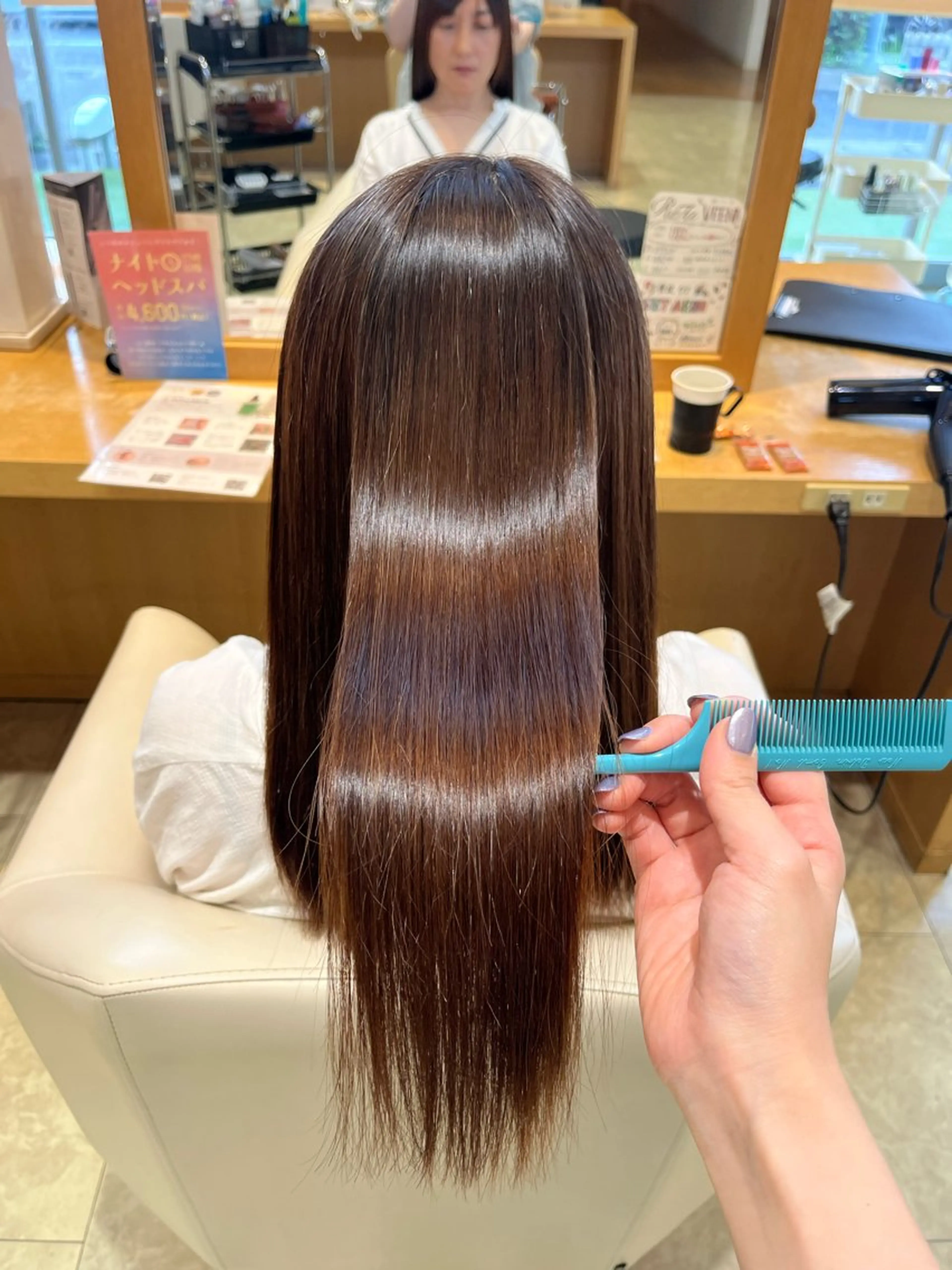 ロング 梶原 美保のヘアスタイル