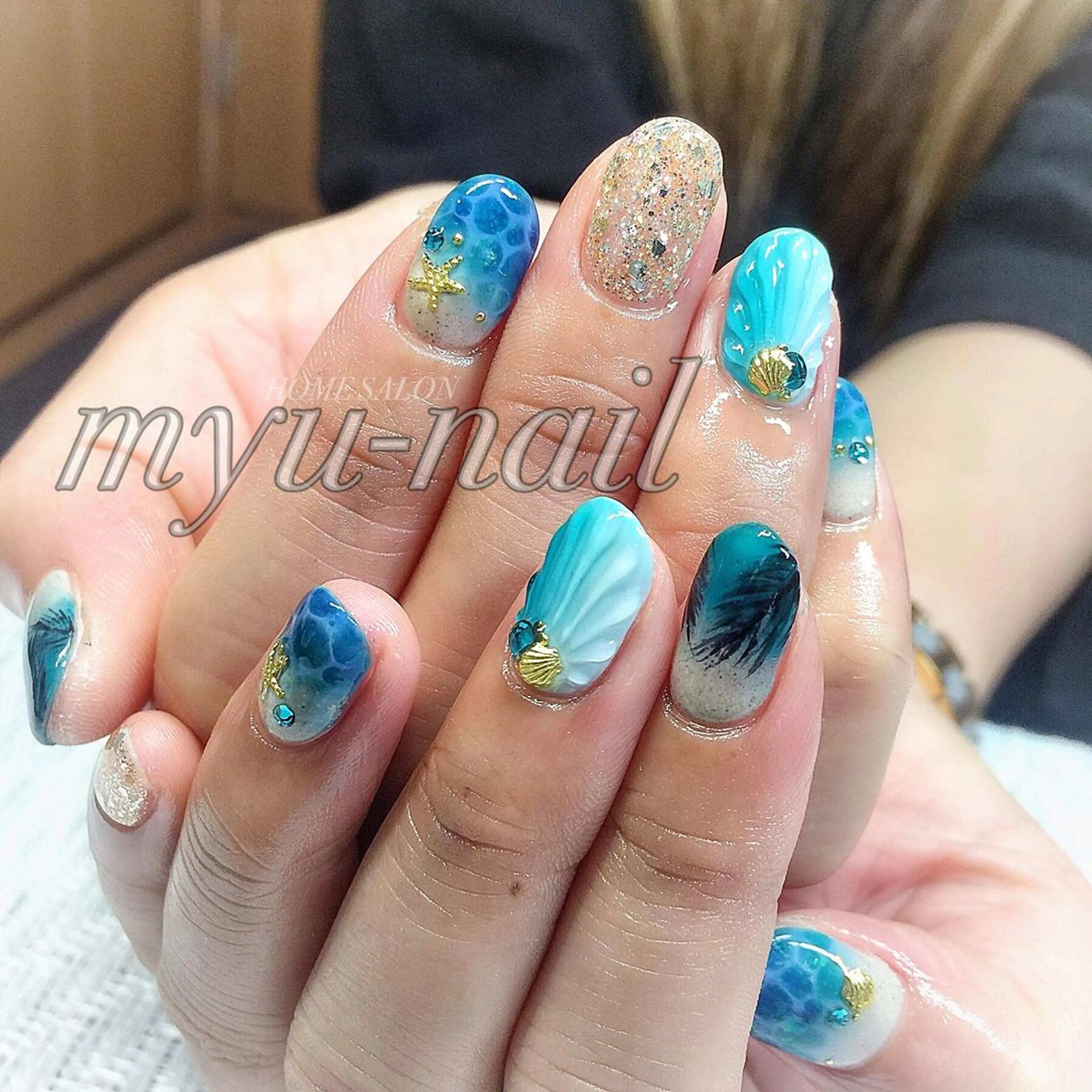 ネイル ホームサロン myu-nailのネイルデザイン