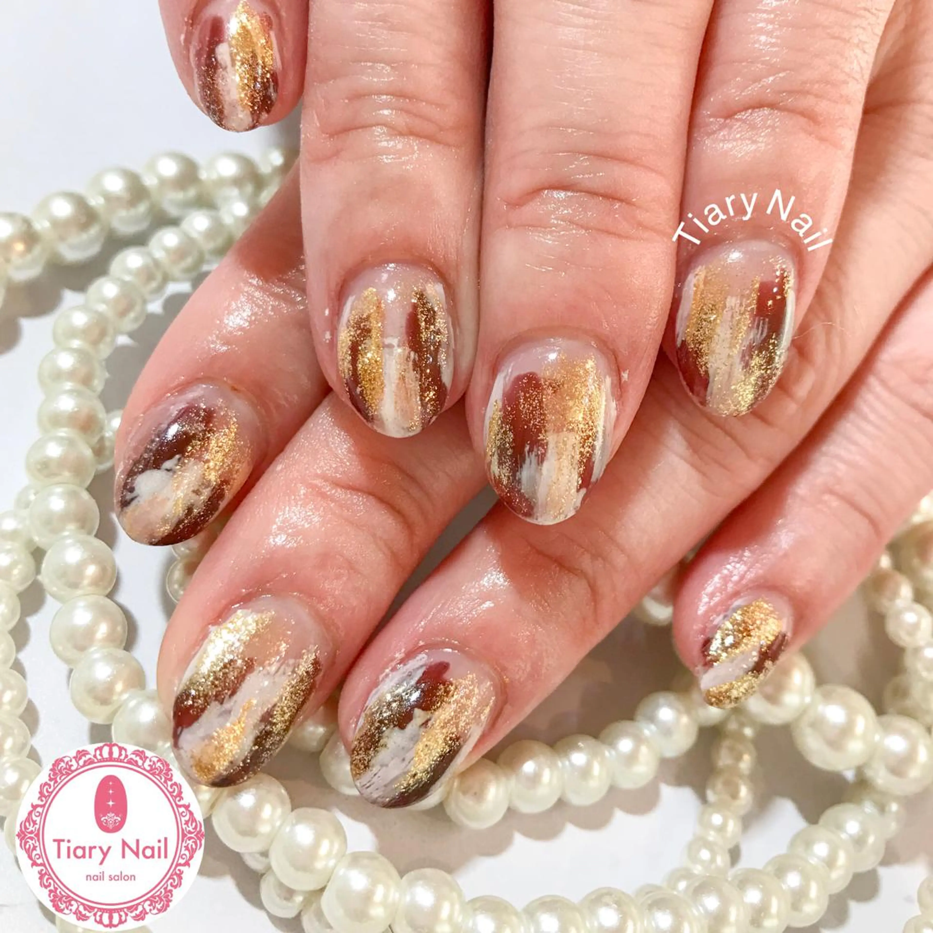 ネイル 💗🪽Tiary Nail🪽💗のネイルデザイン