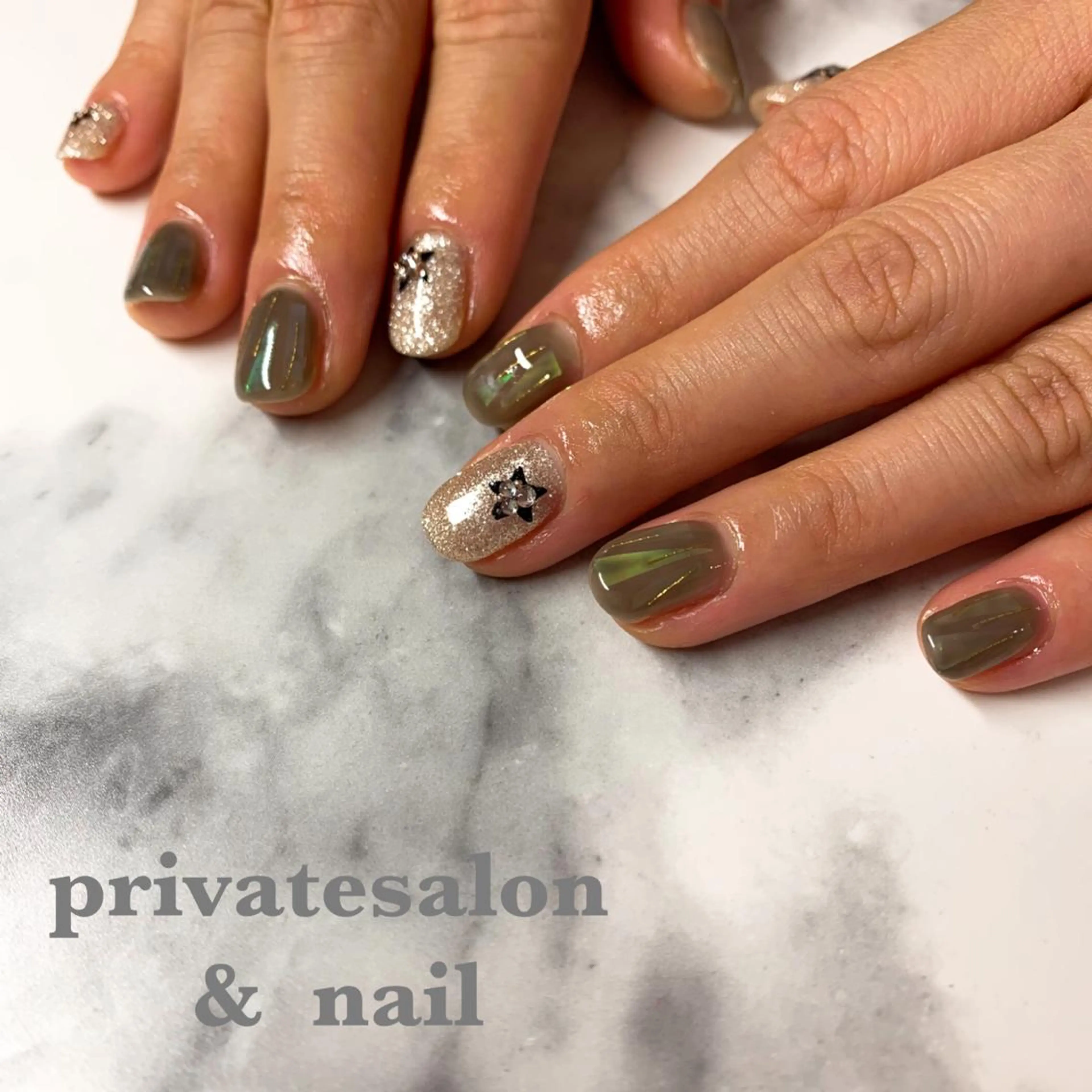 ネイル ハンドネイル & nail アンドネイルのネイルデザイン