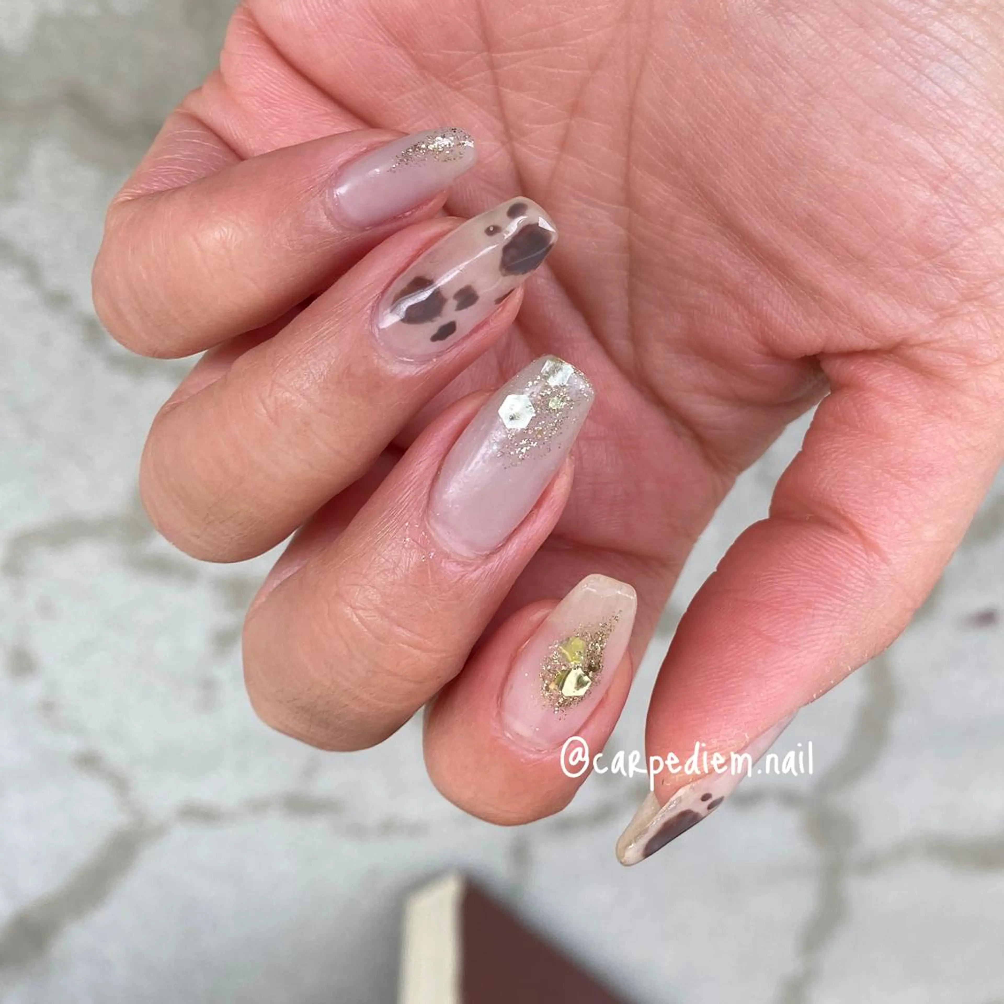 ネイル 城東区ネイルサロン carpediemのネイルデザイン