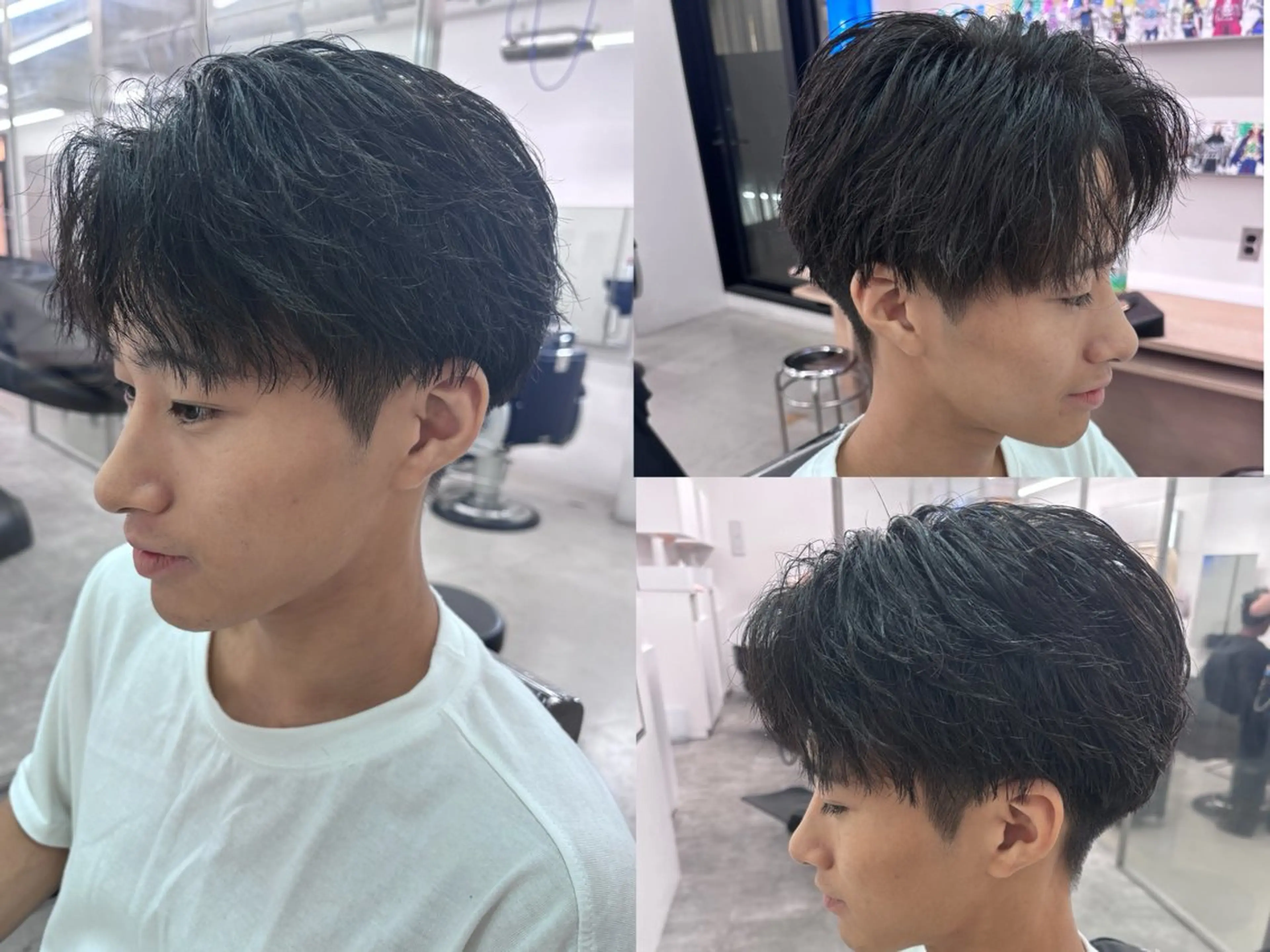 メンズ アイブロウ 土岐 仁/メンズ専門 パーマ特化美容師🌀のヘアスタイル