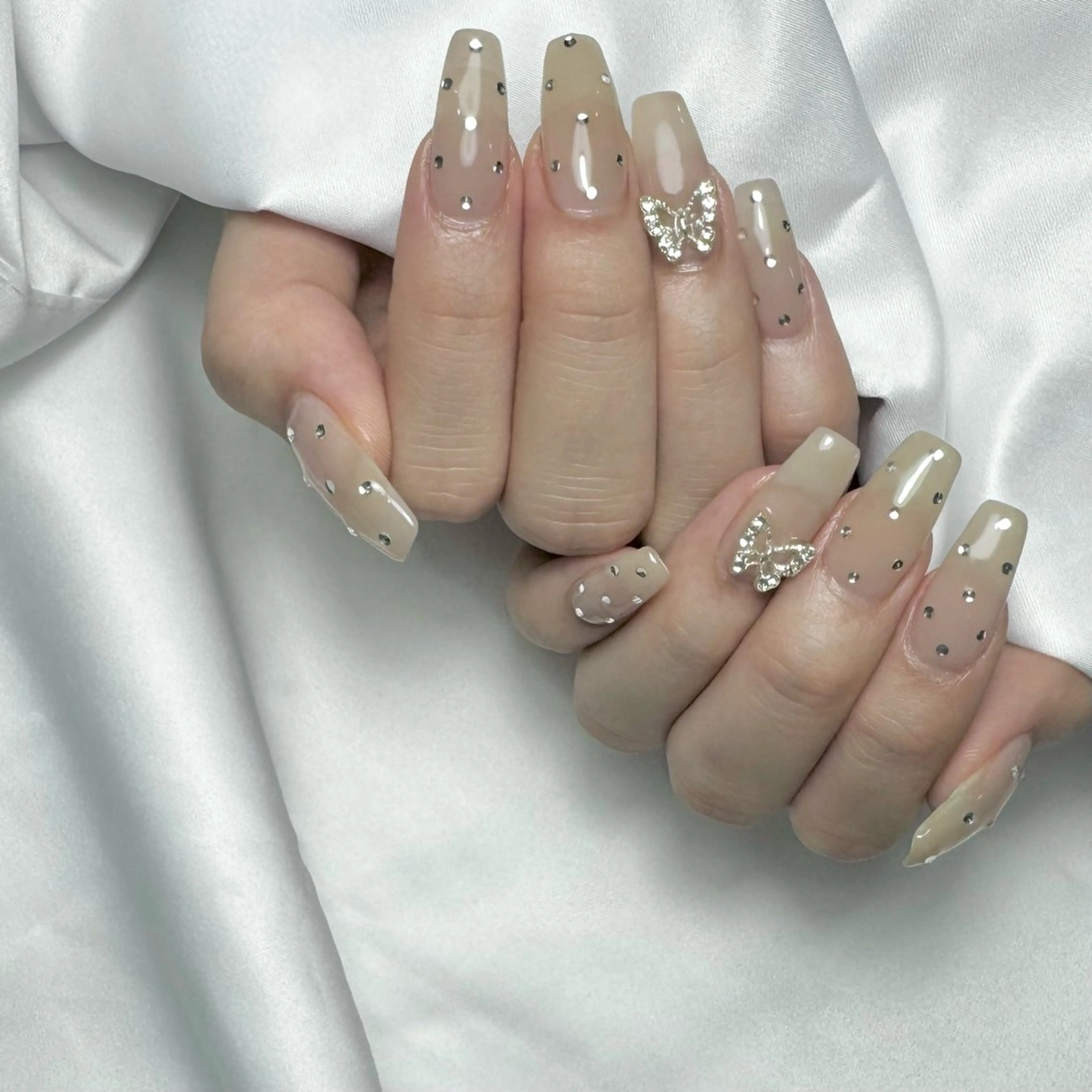 ネイル フットネイル ジェルネイル ニュアンスネイル ワンカラーネイル ワンホンネイル ハンドネイル Kanna Yuki カンナユキのネイルデザイン