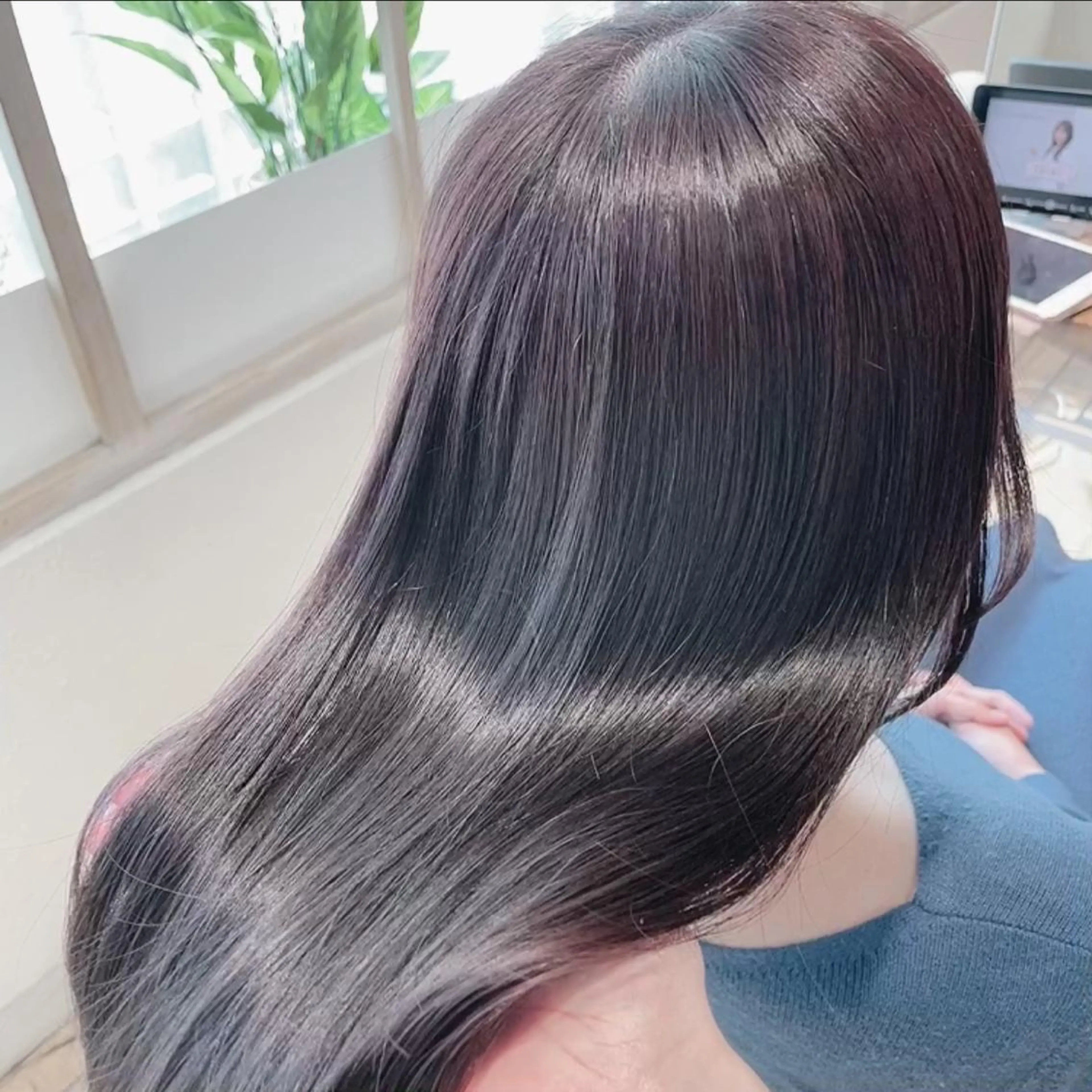 ロング カラー 市原 大翼のヘアスタイル