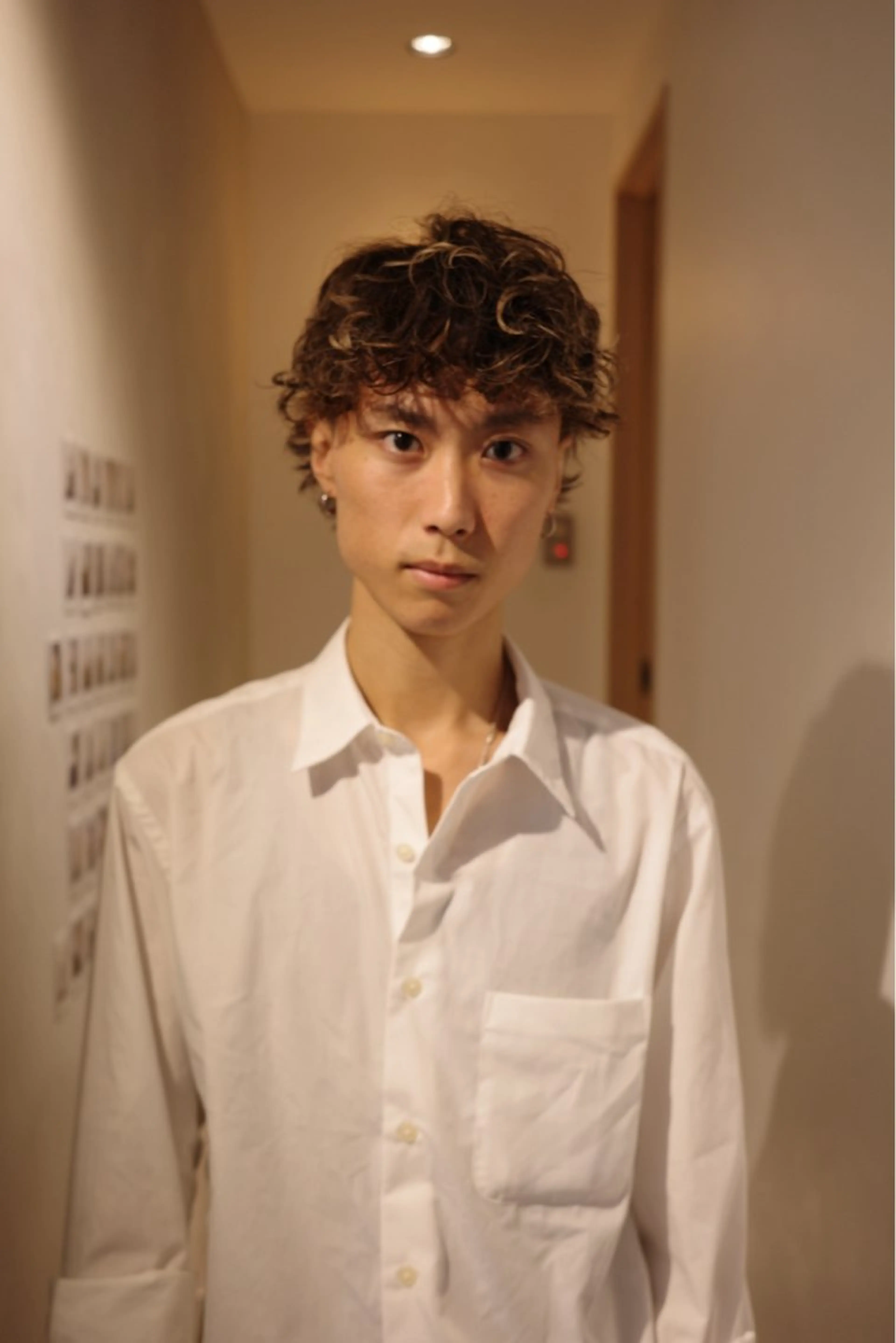 パーマ メンズ 🌀渋谷ボブパーマ 🌀河野瑠太のヘアスタイル