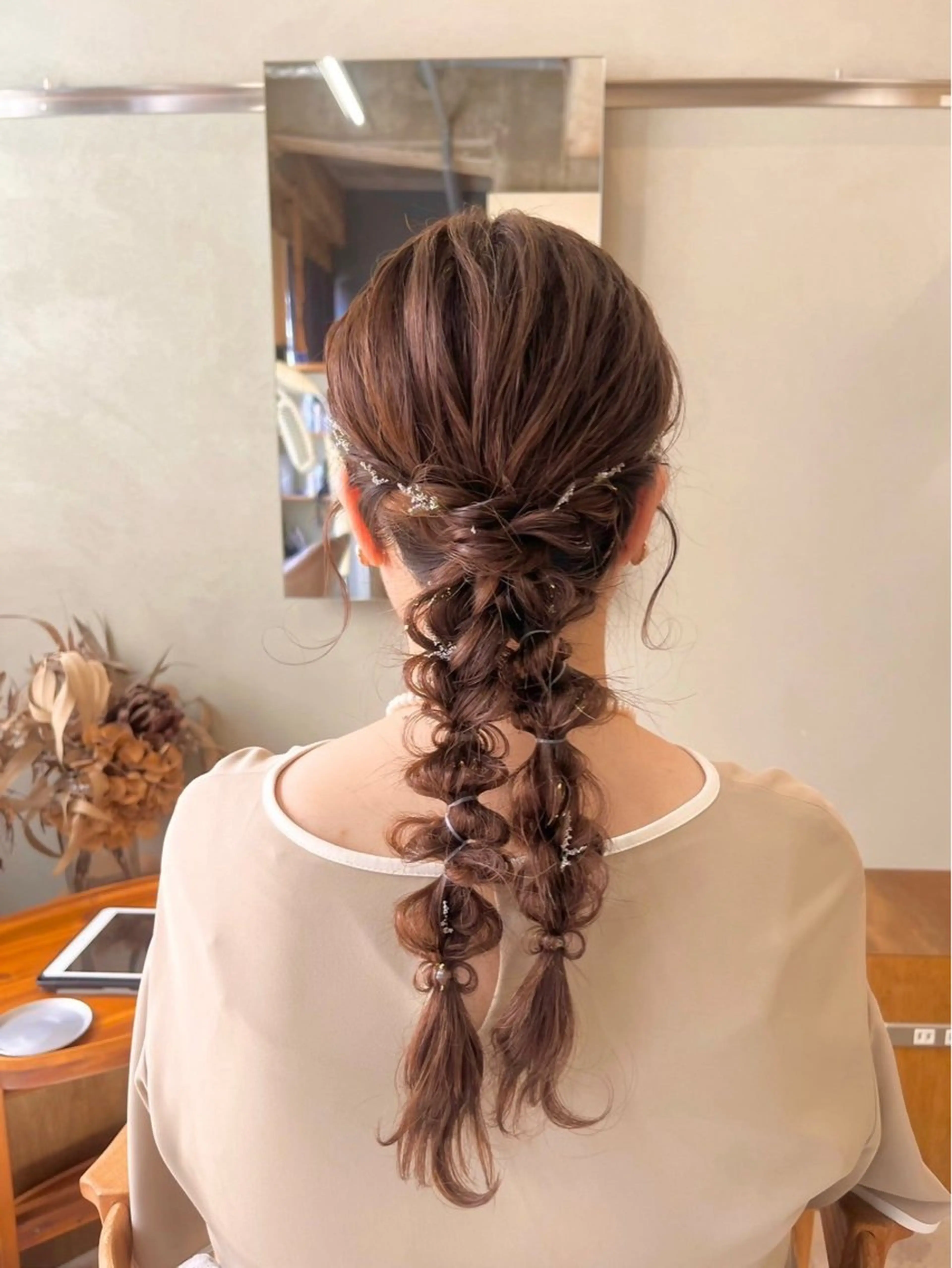 ヘアアレンジ 🌸花屋併設🌸寺島 秀美のヘアスタイル