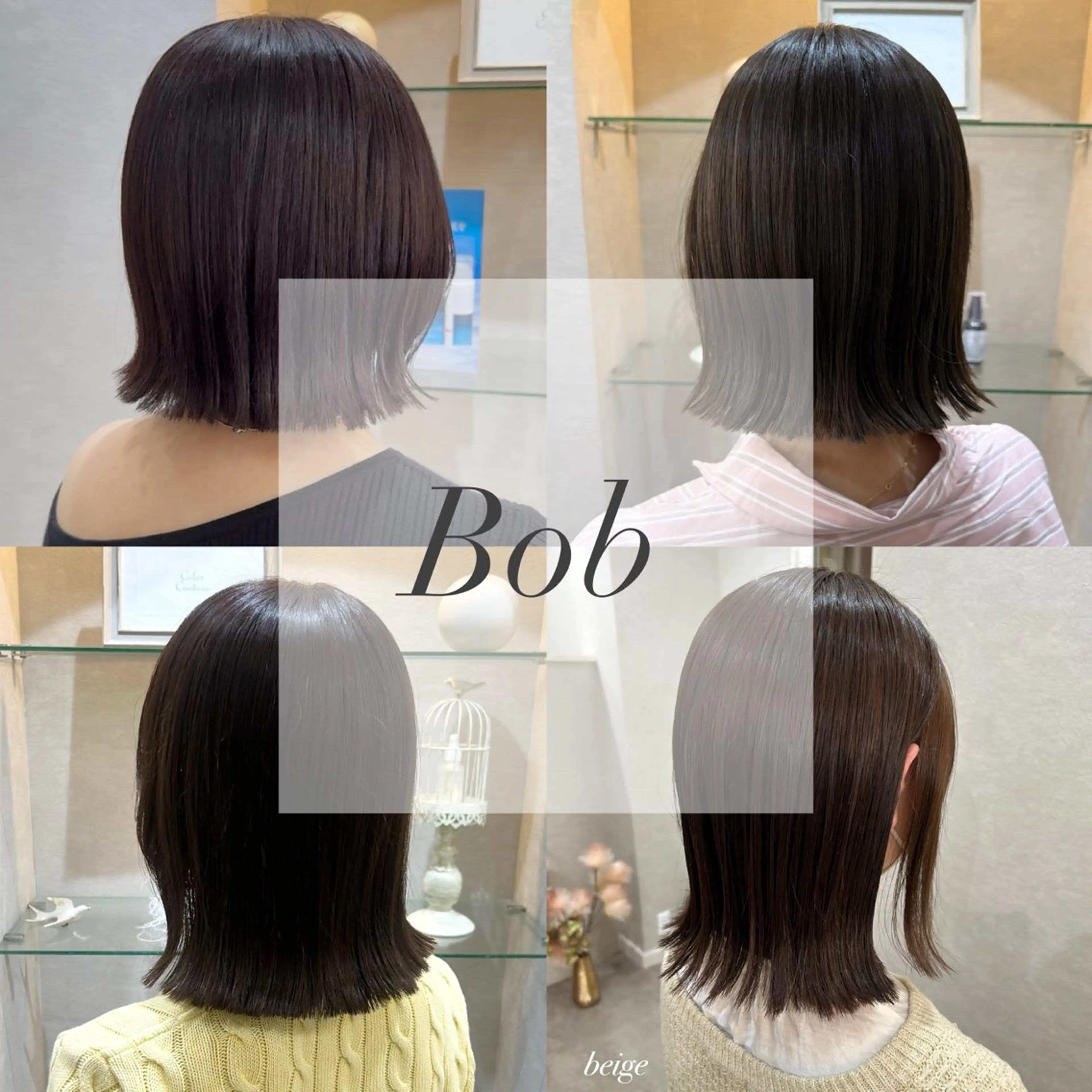 ショート カット トリートメント ゆうな/レイヤー 髪質改善のヘアスタイル