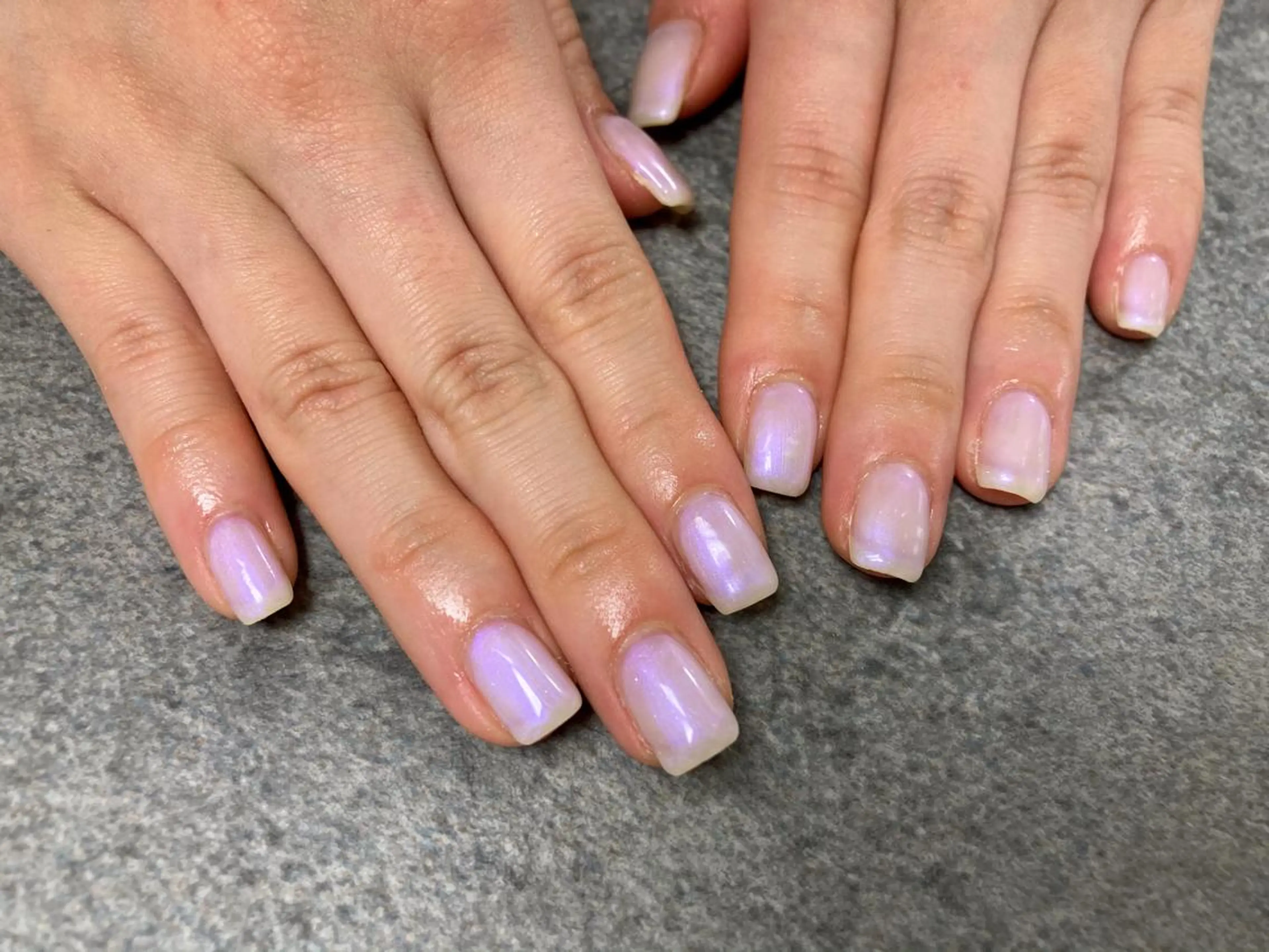 ネイル ワンカラーネイル Mogu nail 二子玉川のネイルデザイン