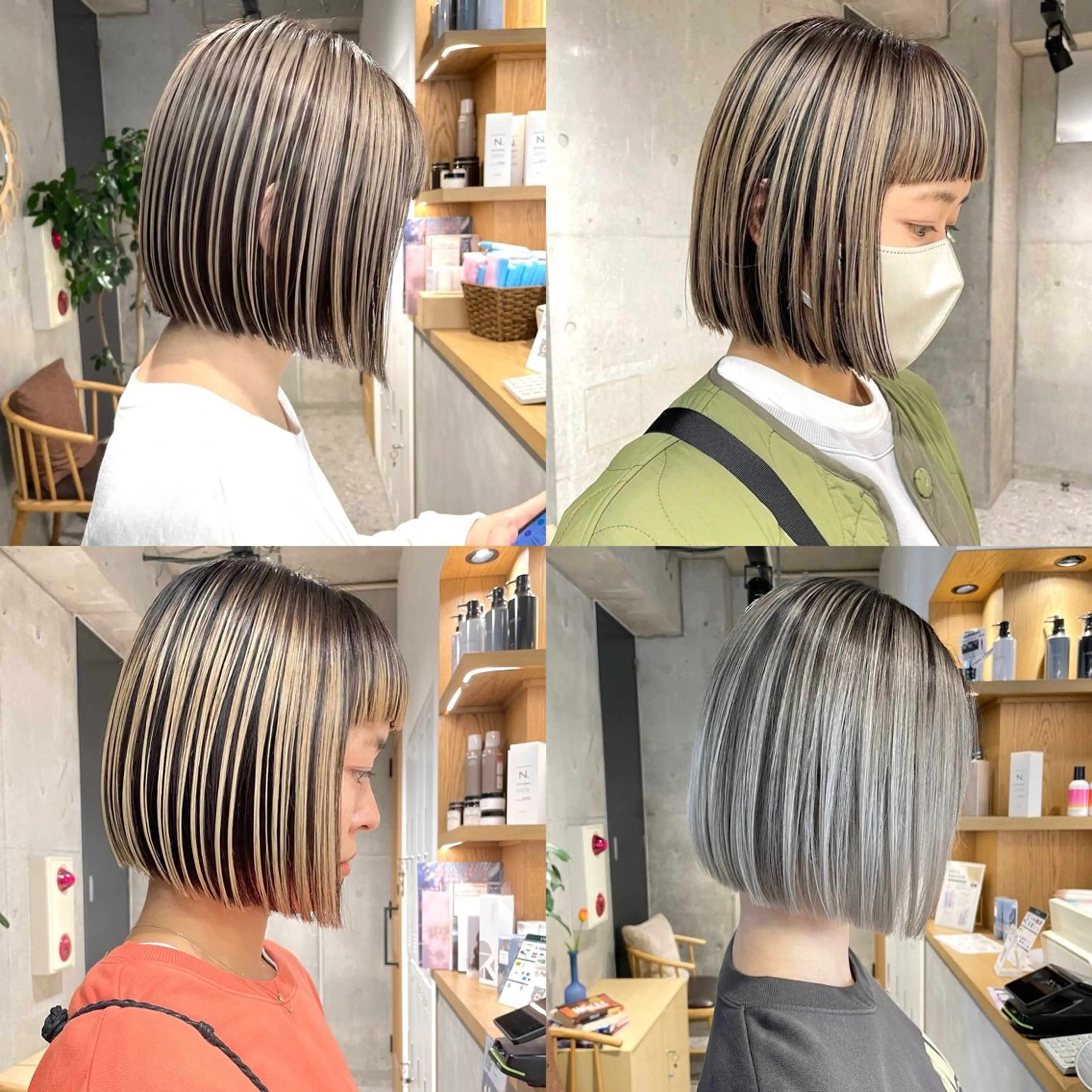 ショート カラー カット ヘアカラー ❤️ダブルカラー 髪質改善❤️SAYAのヘアスタイル