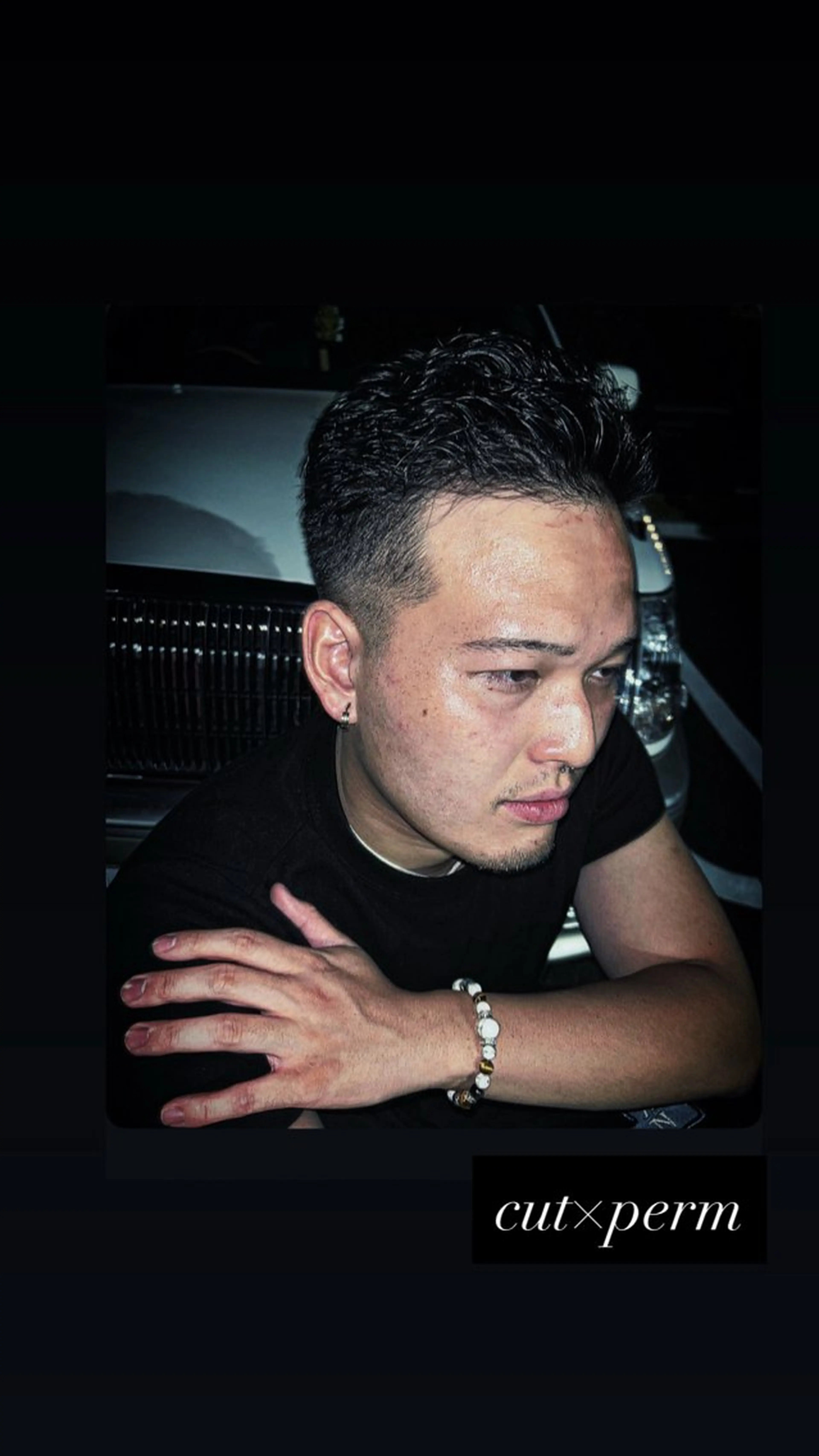 パーマ メンズ R.A.F.by Mag 南松本所属・tsuchiya /フェード/派手髪のヘアスタイル