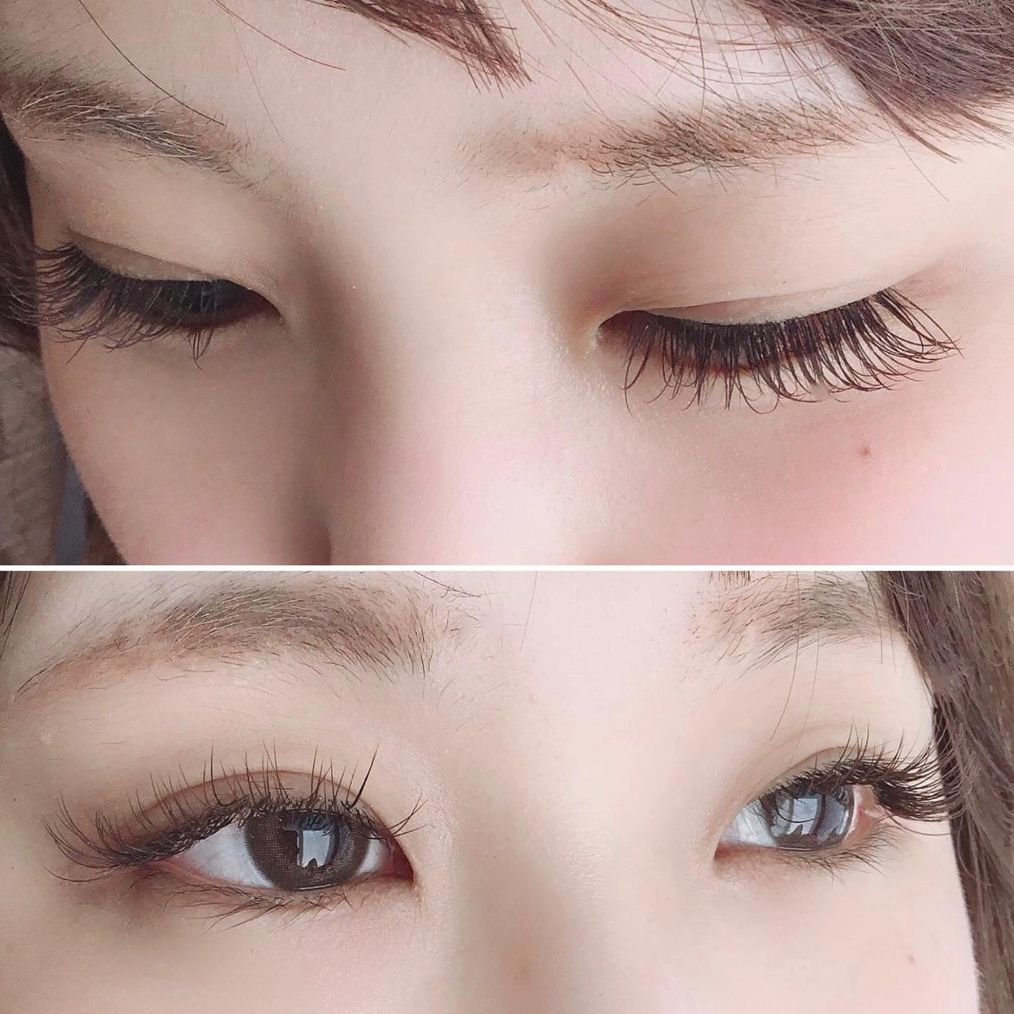 マツエク・マツパ カラーマツエク ショートヘアはお任せ 冨樫真未のヘアスタイル