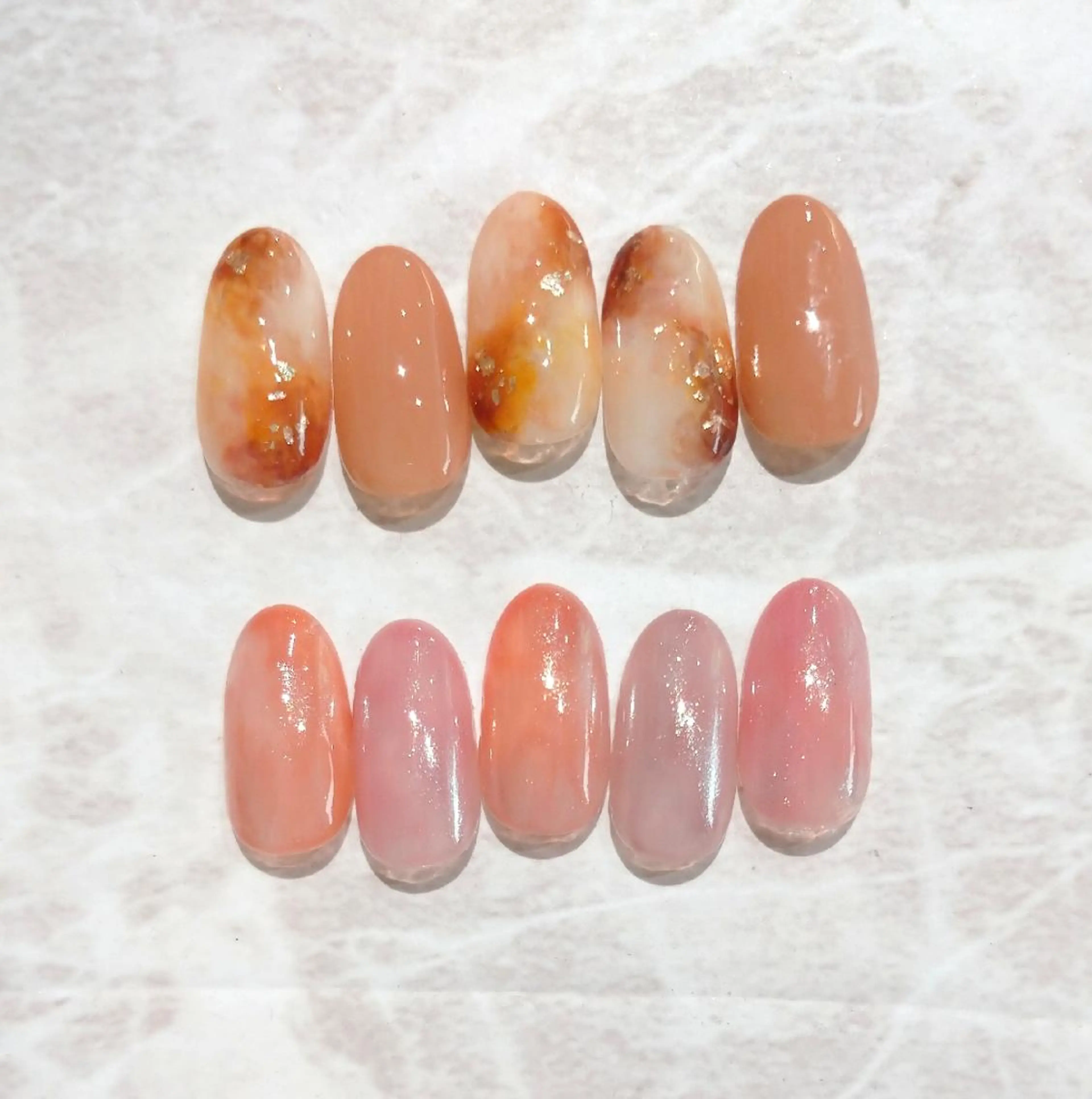 ネイル 會田 瑠衣のネイルデザイン