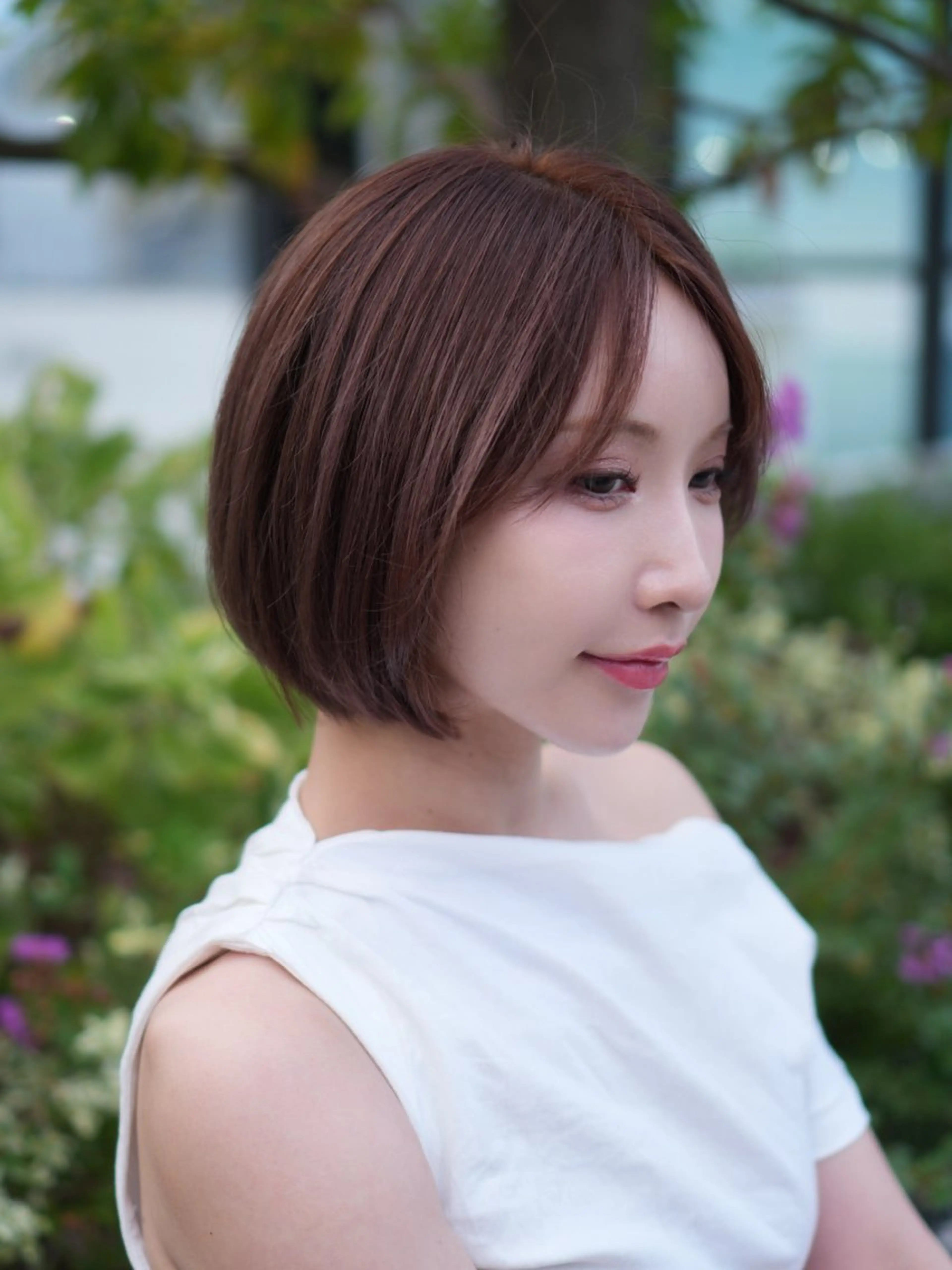 ショート カラー 髪質改善 ヘアカラー 縮毛矯正 トリートメント ✨髪質改善✨美髪 矯正🫧小泉のヘアスタイル