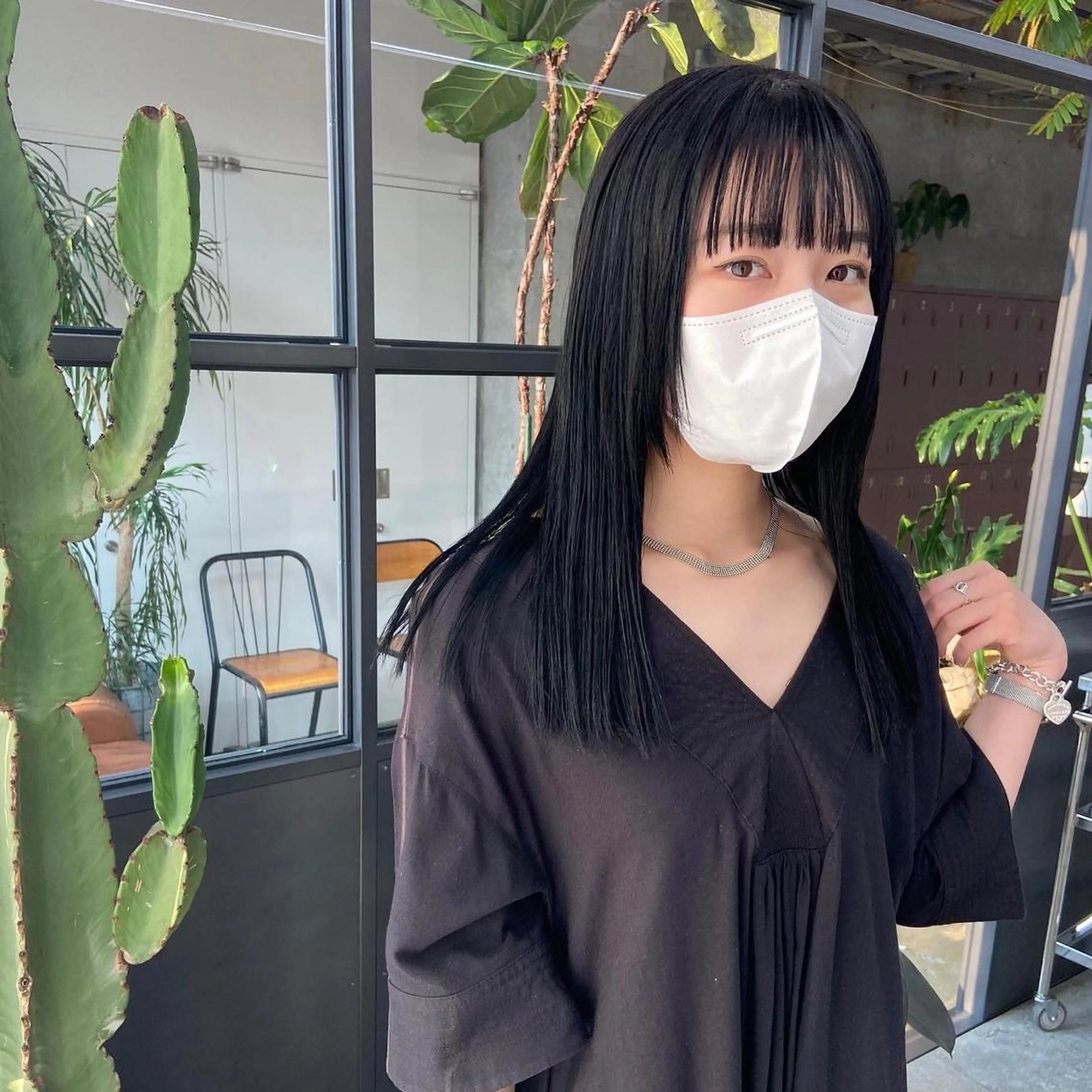 【酸性ストレート】酸性領域でかけるストレートパーマ髪の毛へのダメージ軽減されます！おすすめです！の写真