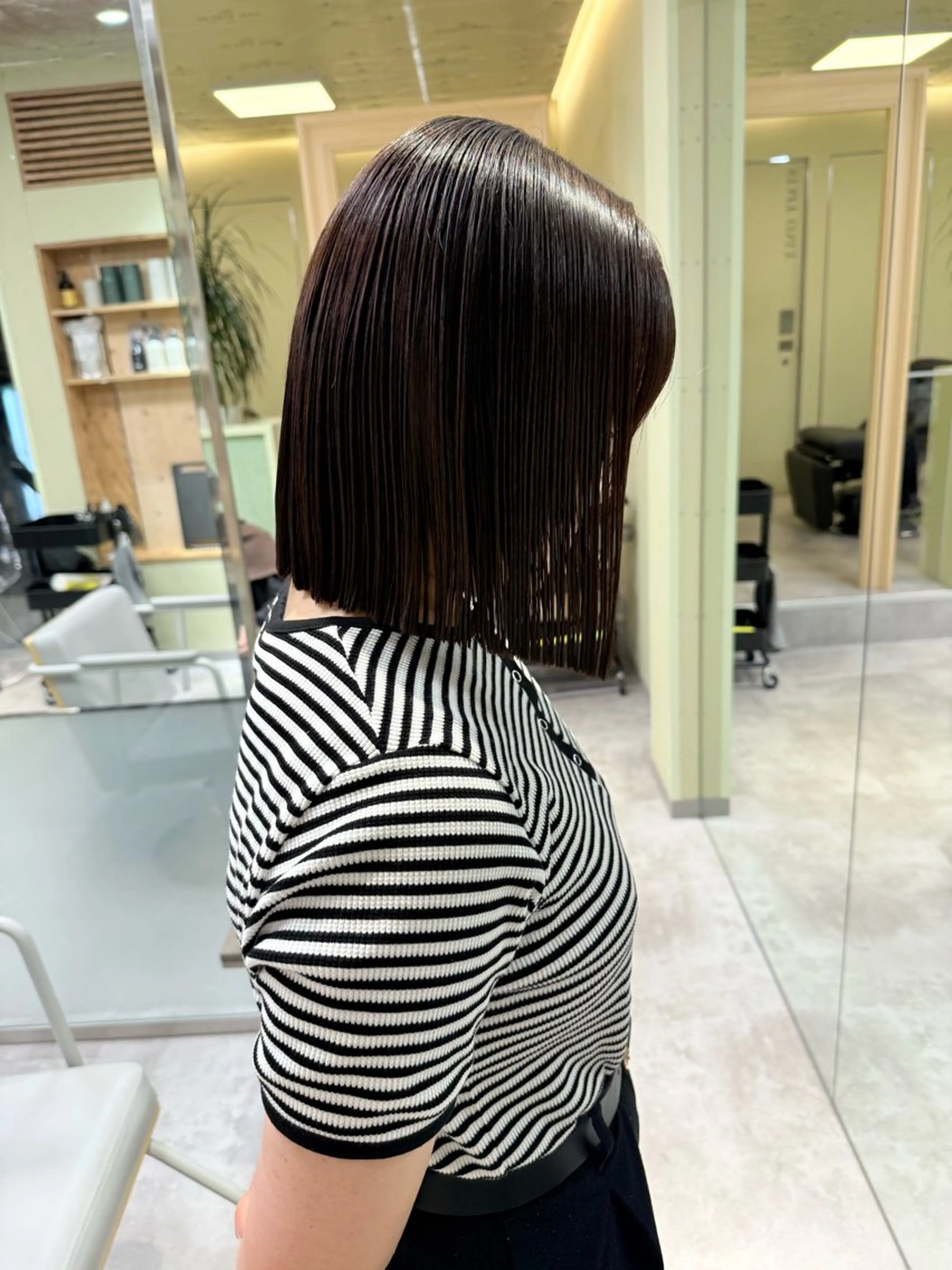 ショート カラー カット ヘアカラー 伶風/ボブ/ ヘーゼルベージュのヘアスタイル