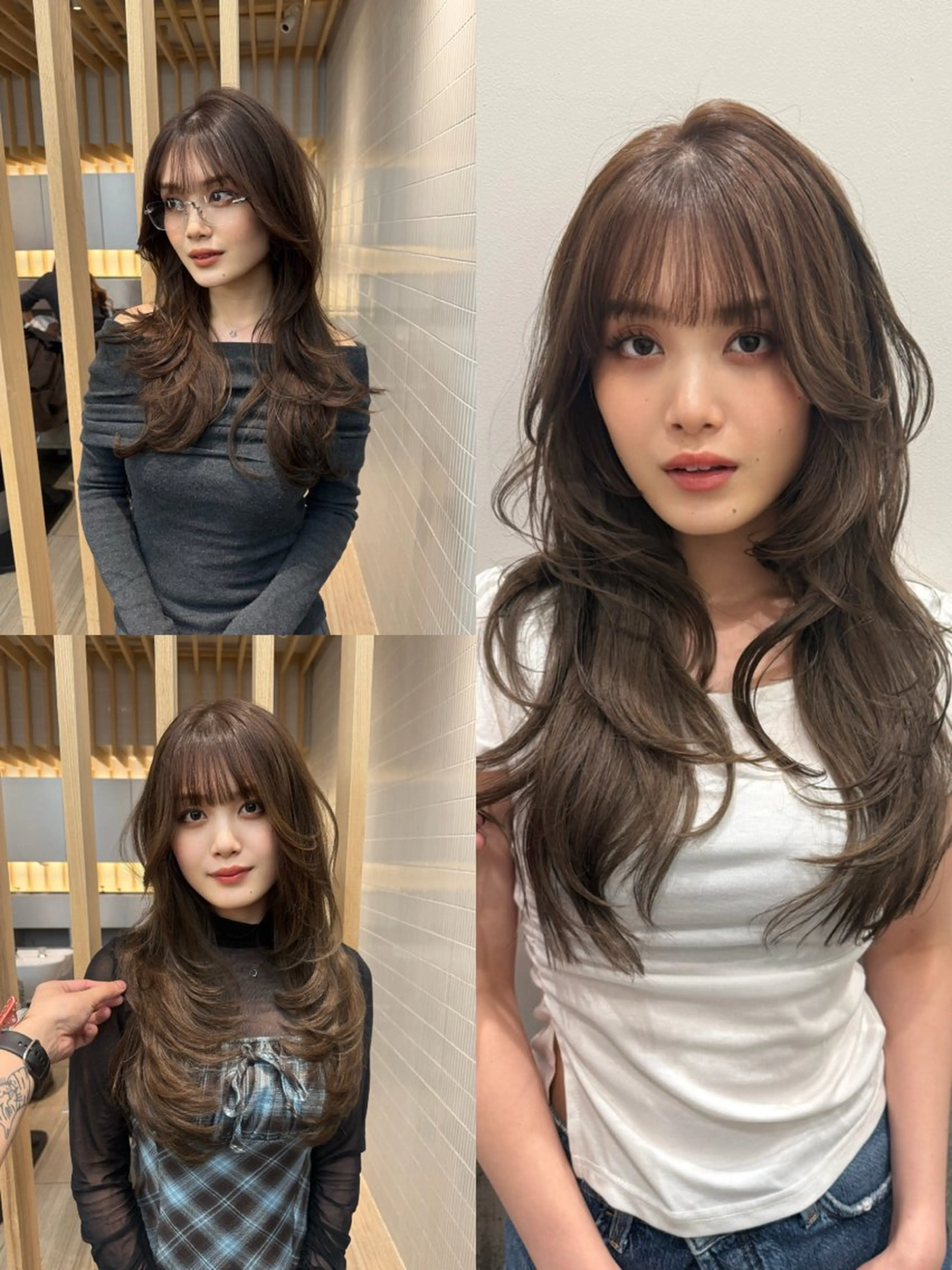 🩵巻きスタイル🩵の写真