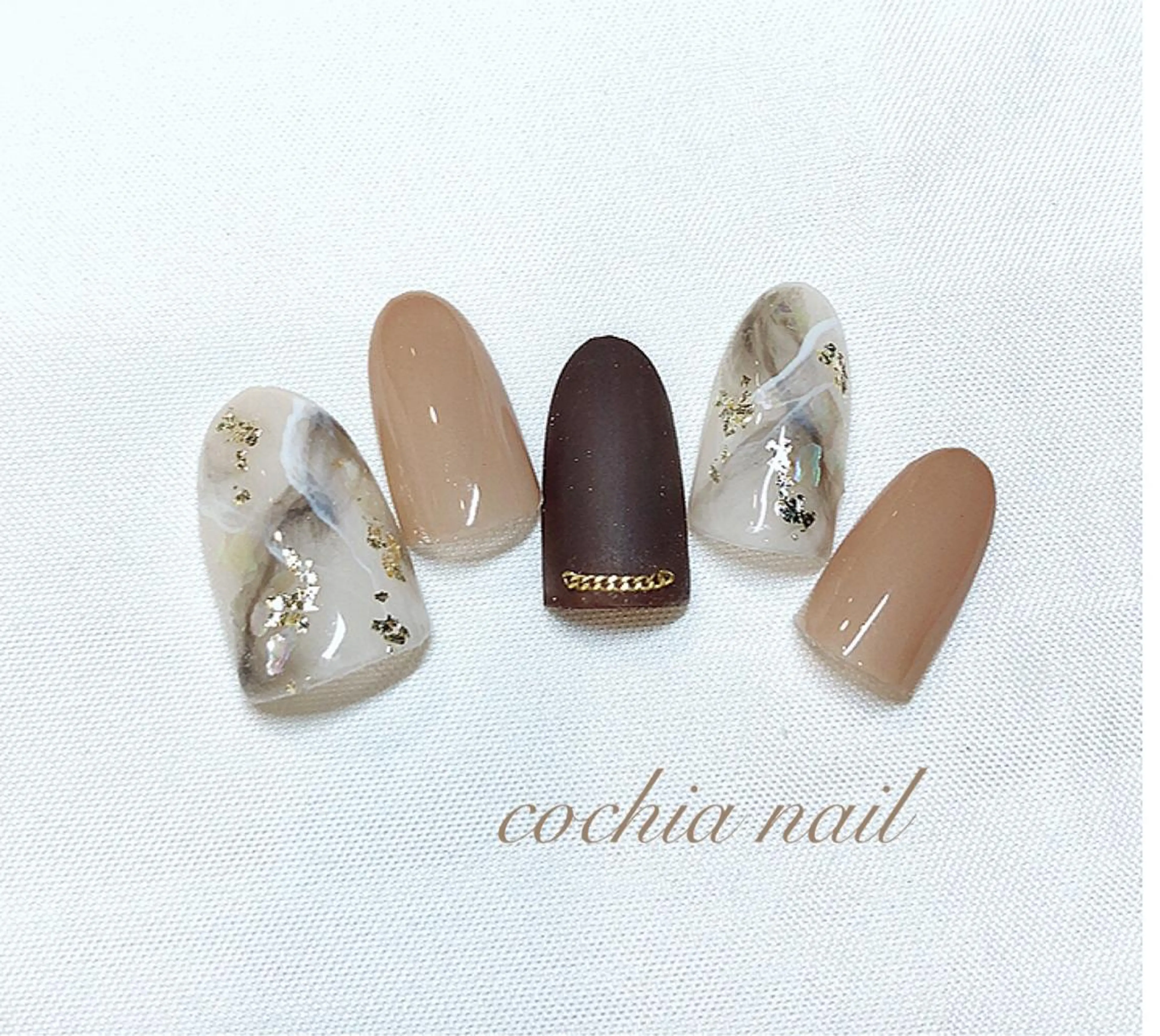 ネイル ハンドネイル ☆Cochia nail☆のネイルデザイン