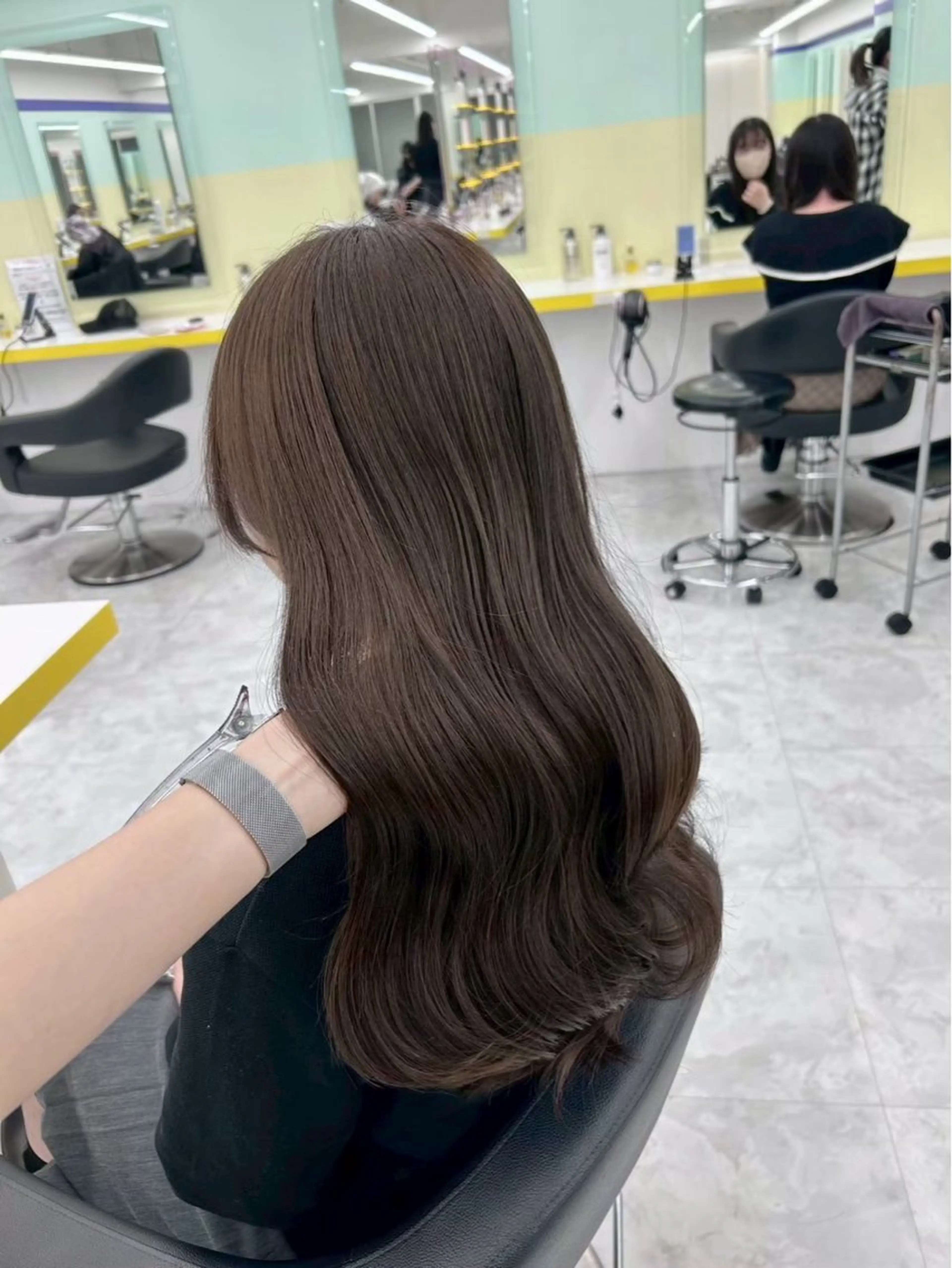 セミロング 🫧韓国/似合わせ ボブRION🫧のヘアスタイル