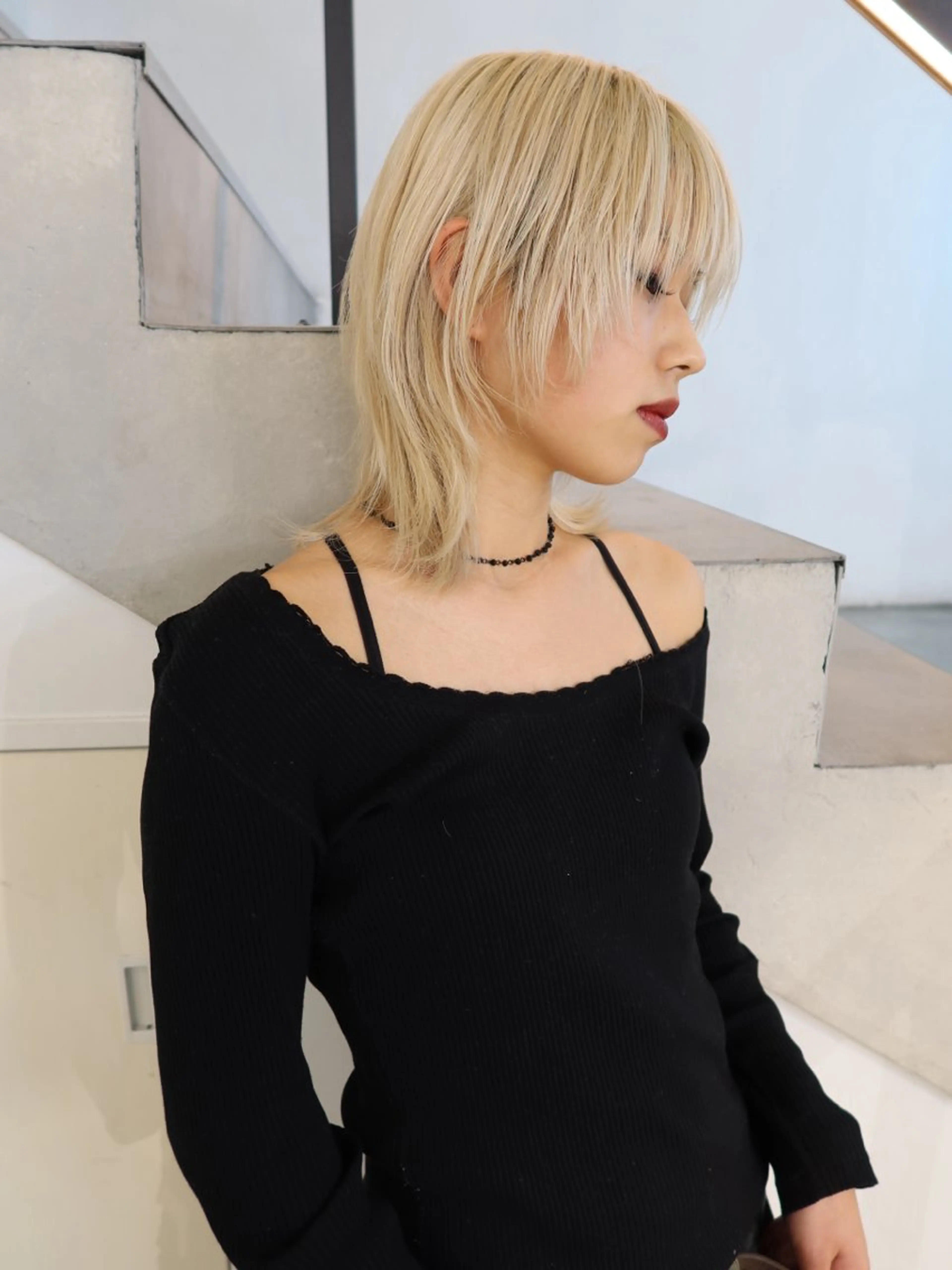 セミロング カラー ヘアカラー HARE &nail ☪️remiのヘアスタイル