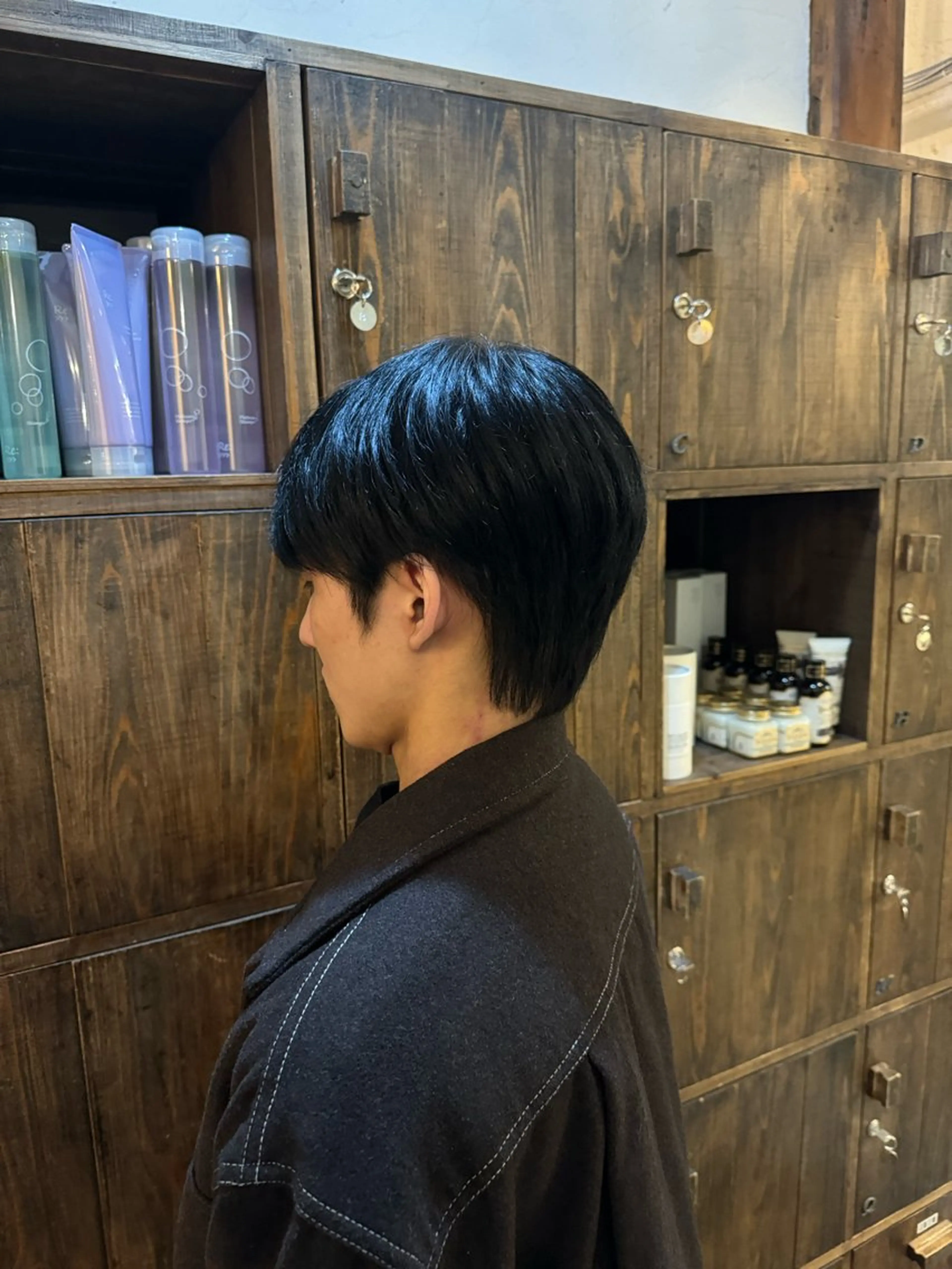 メンズ カット 韓国ヘア🫧艶カラー 🫧髪質改善/オオヤのヘアスタイル