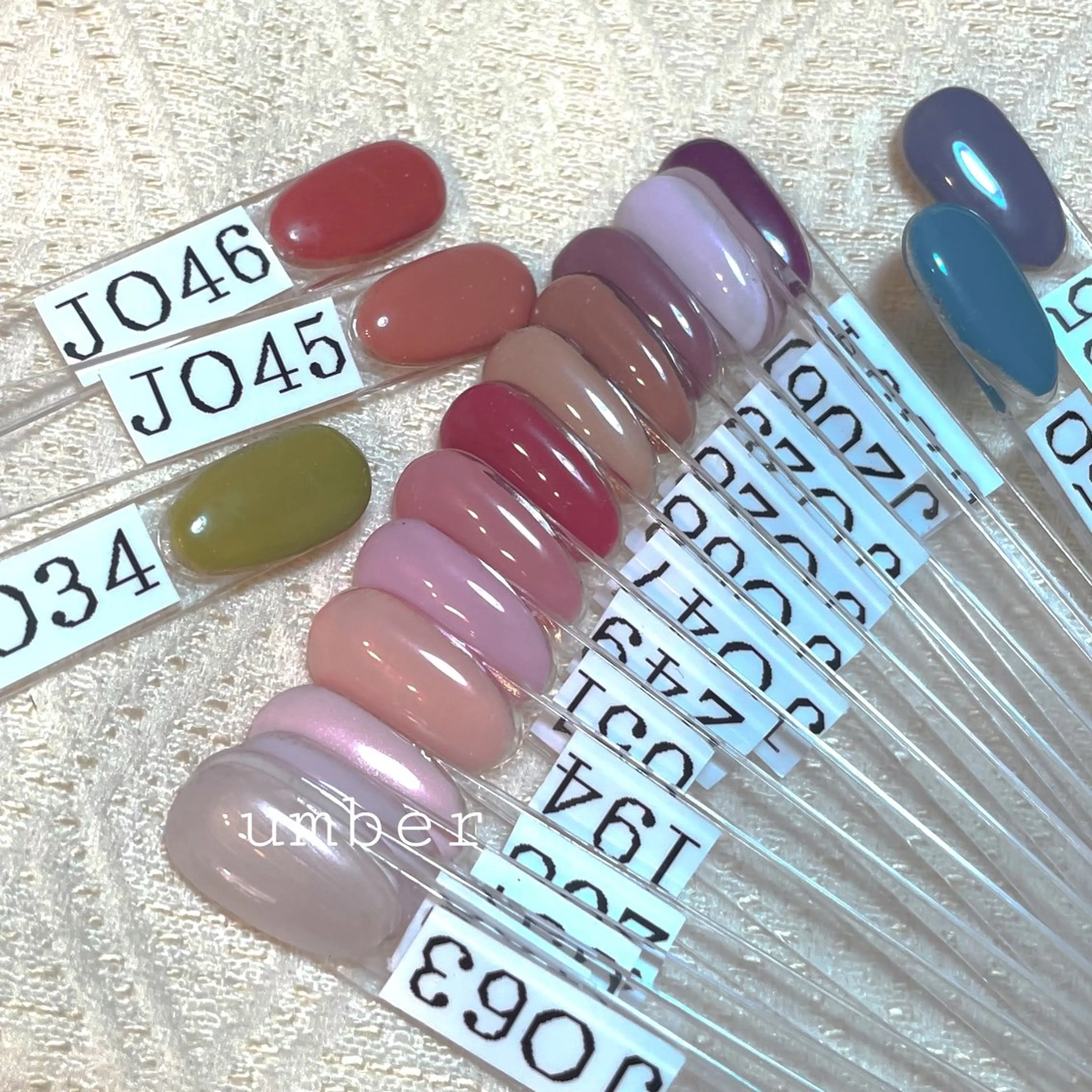 ネイル umber 三茶1分のネイルデザイン