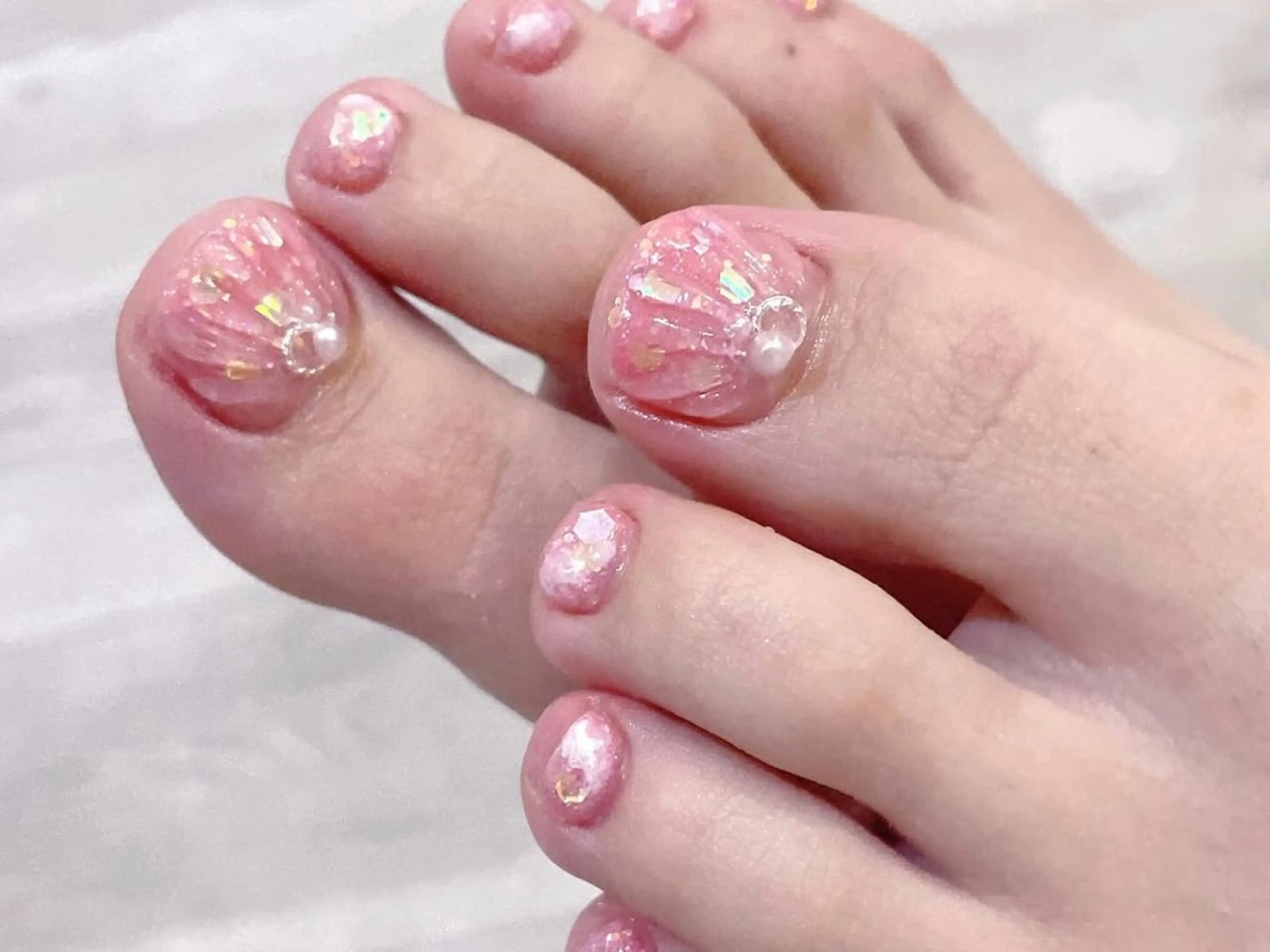 メンズ ネイル アートネイル フレンチネイル ジェルネイル キラキラネイル パラジェル フットネイル Bloom スカルプ専門店のネイルデザイン