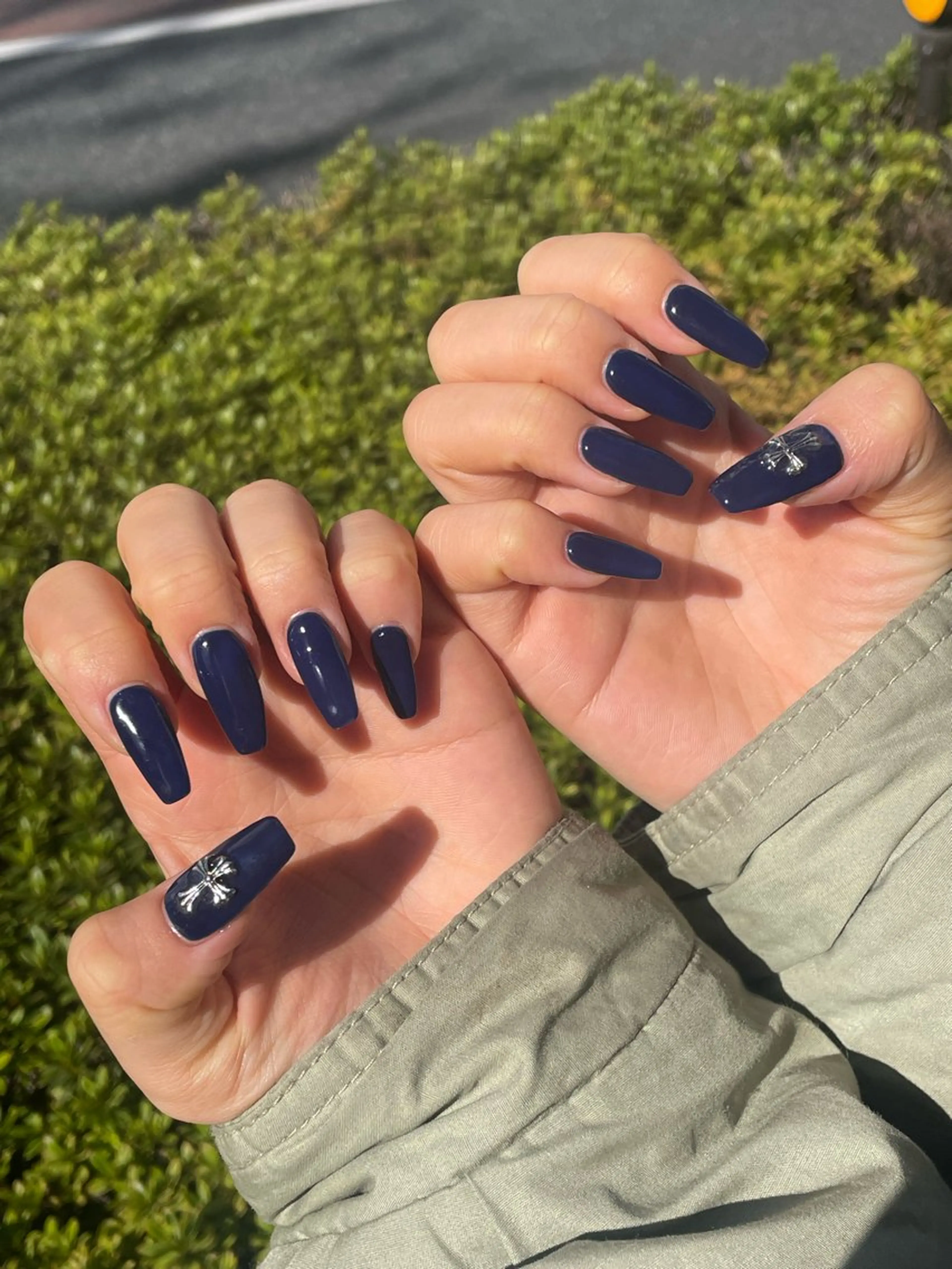 ネイル ハンドネイル 🫧カット/パーマ /ネイル/かりん🫧のヘアスタイル