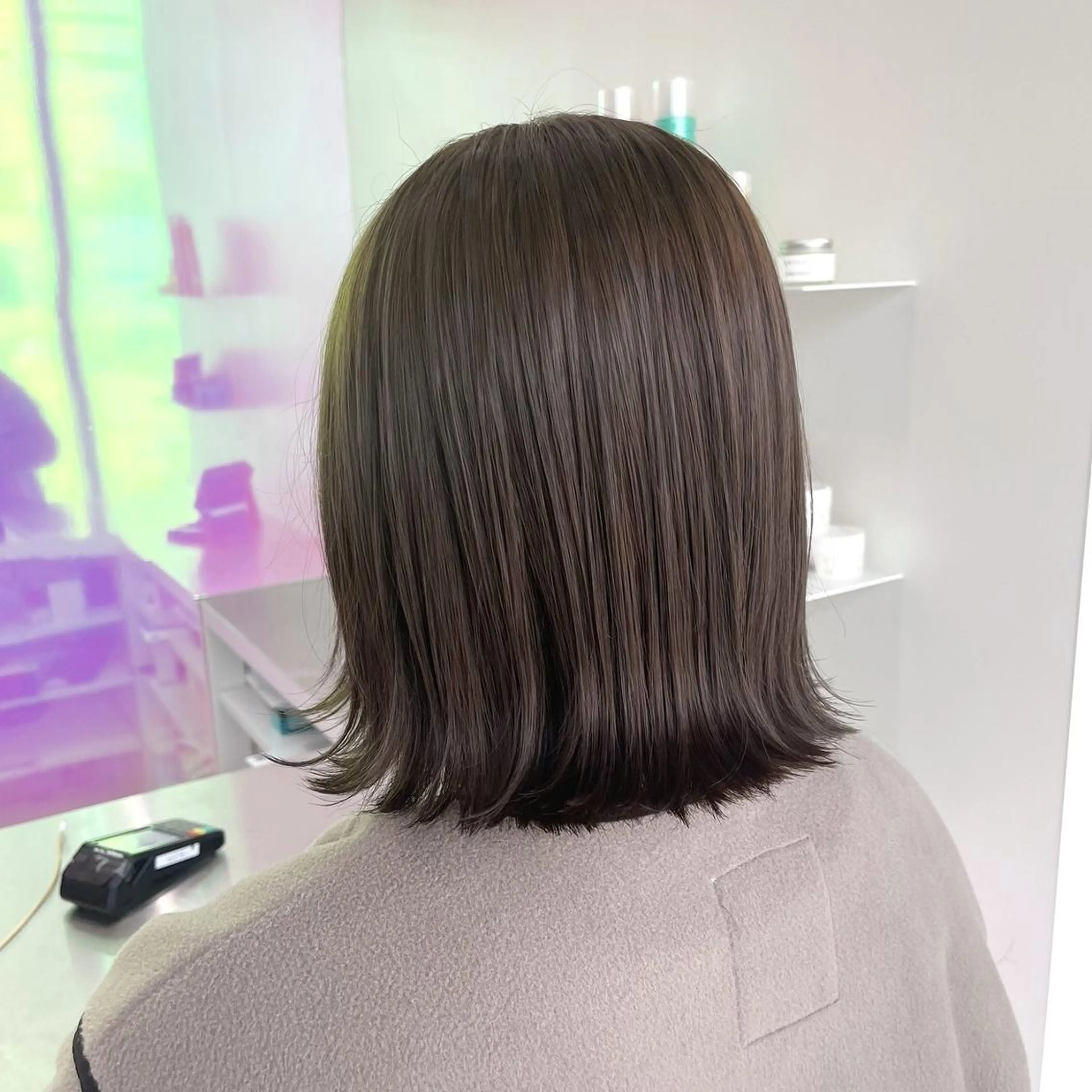 カラー 淡めベージュ🤎ショ ート🤎Kiyokaのヘアスタイル