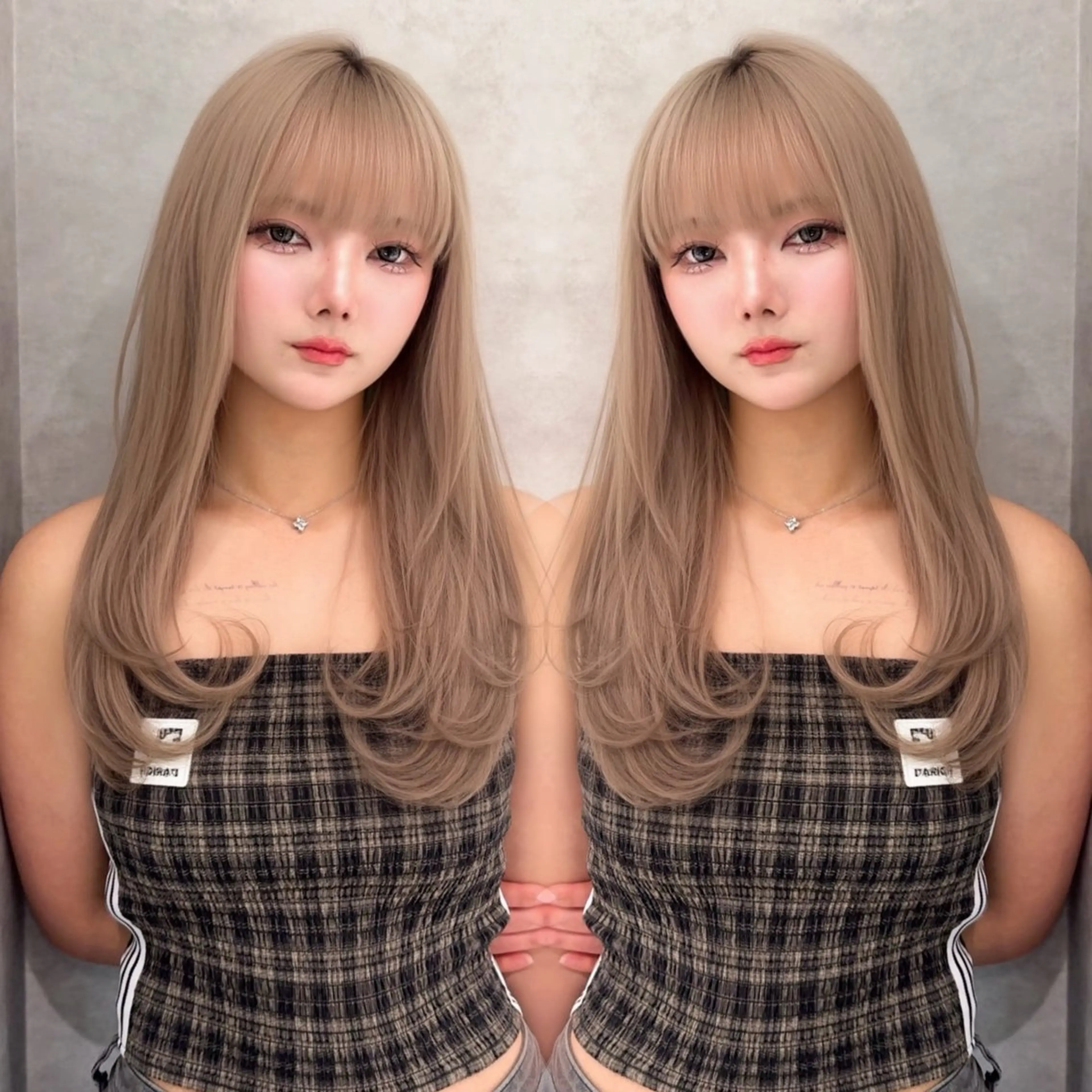 カラー ヘアカラー トリートメント 透明感×艶ハイトーン Takeruのヘアスタイル