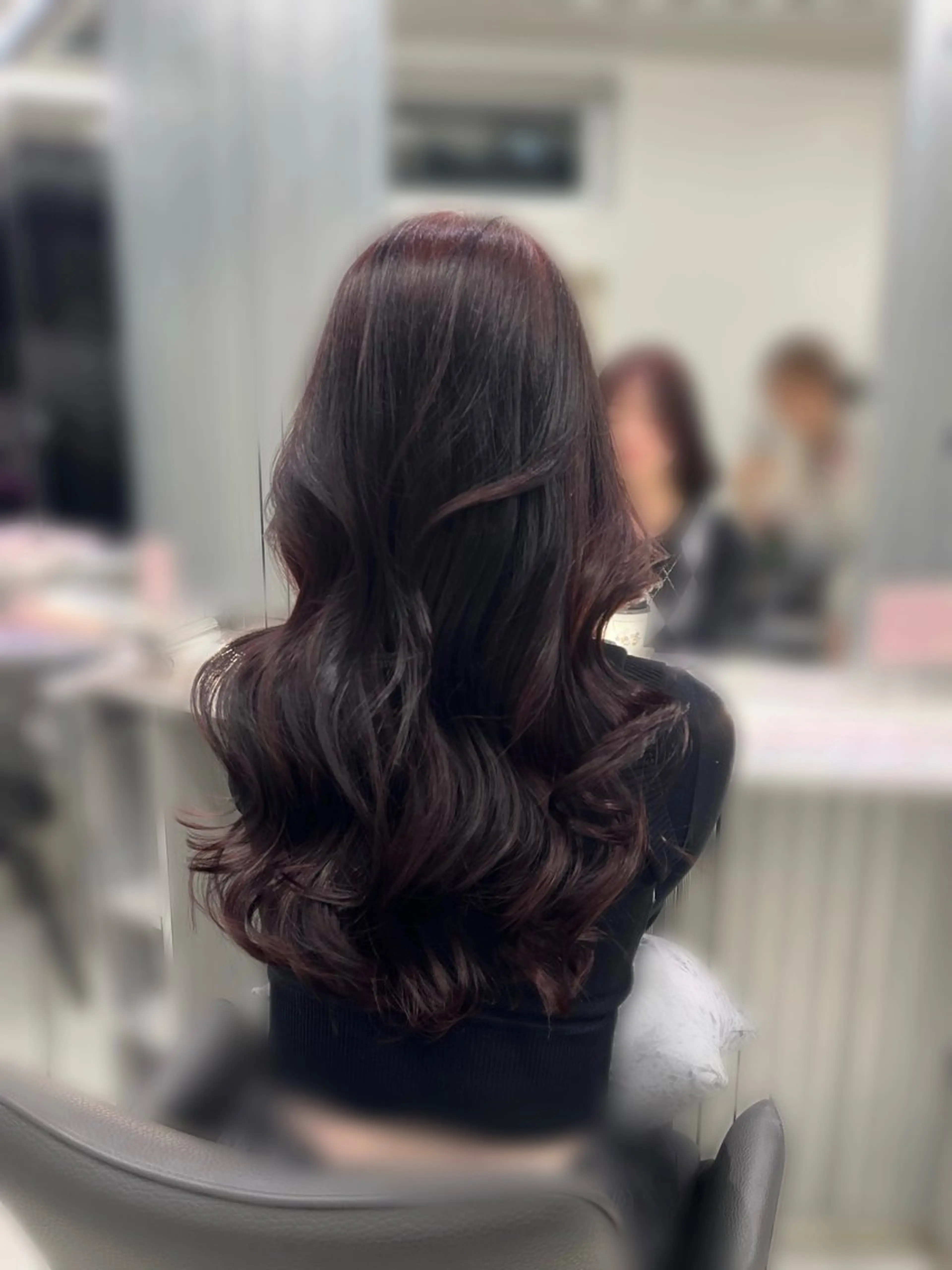 ロング カラー レッドカラー Kaho🤍レイヤー ※女性限定のヘアスタイル