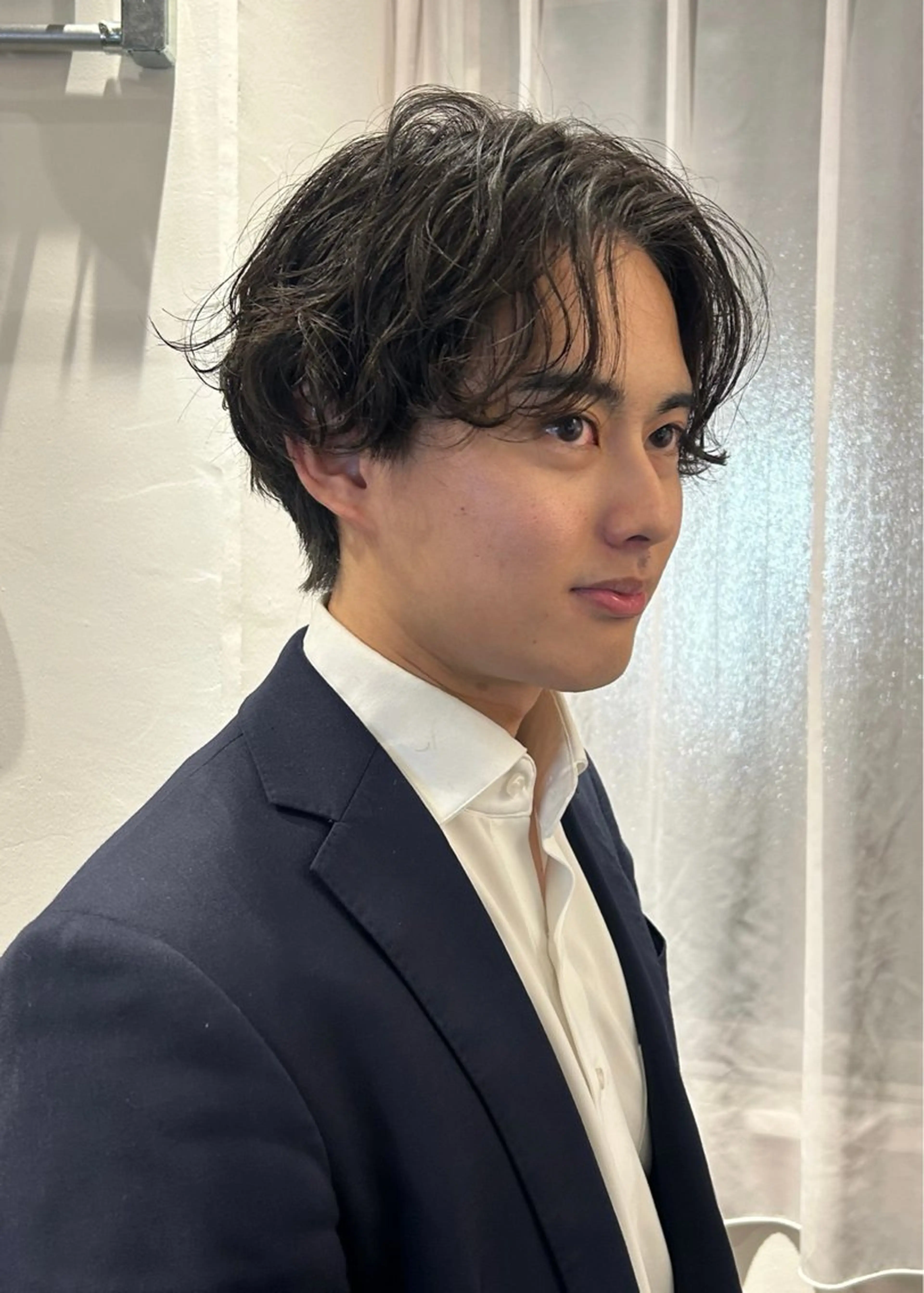 パーマ メンズ メンズパーマ カット パーマ 奥村 珠実のヘアスタイル