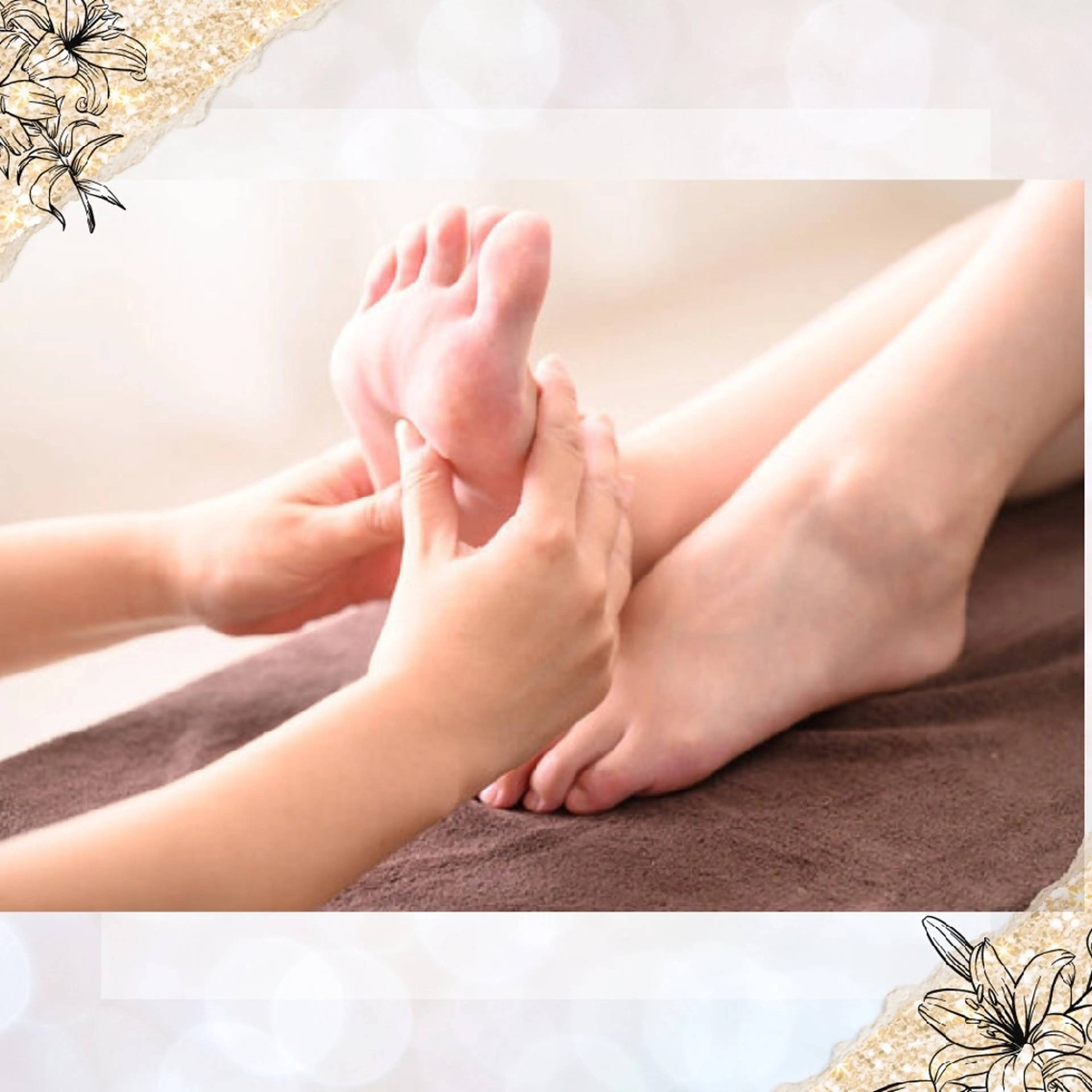 爽快足ツボ☆むくみ撃退！65分の写真