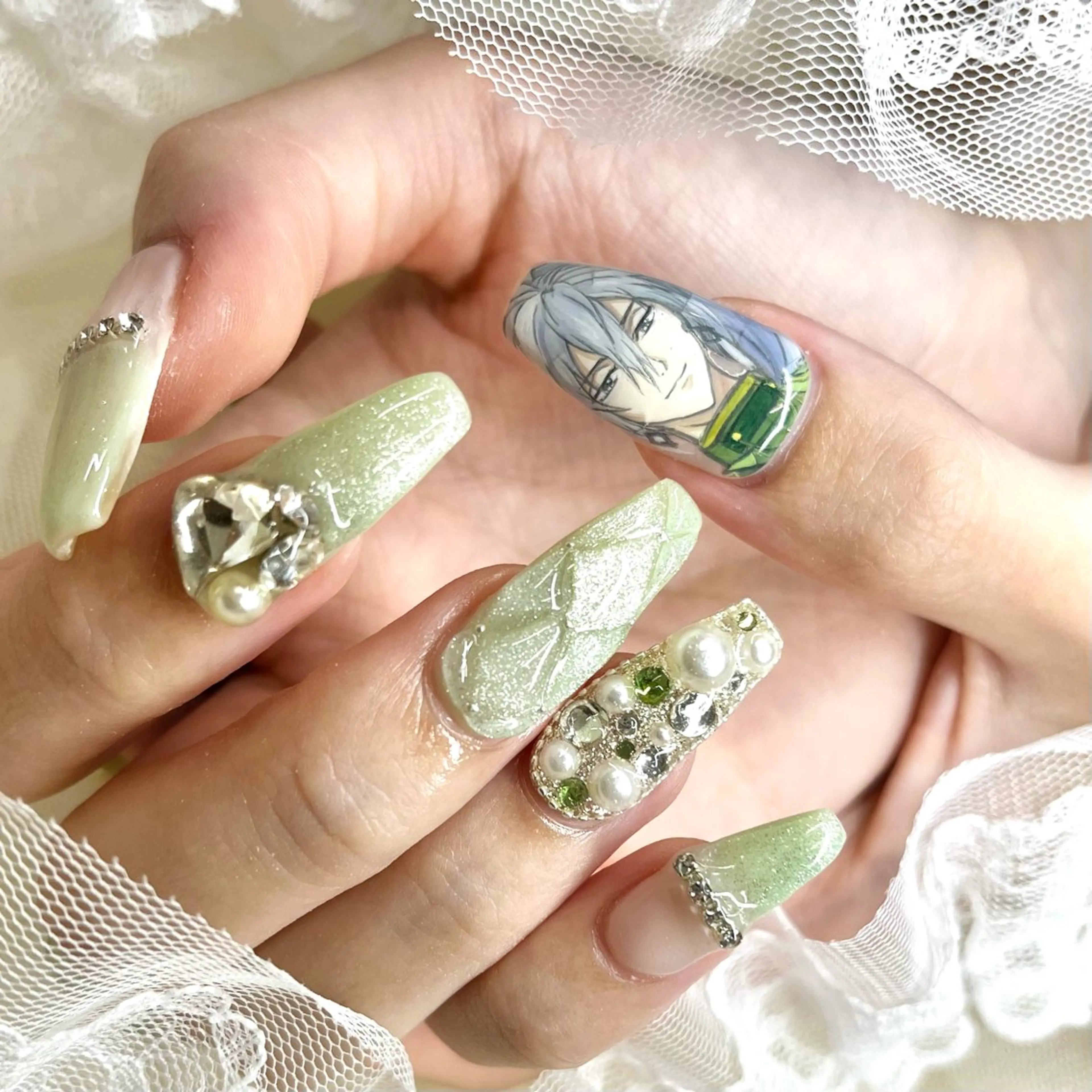 ネイル ハンドネイル 池袋痛ネイル Nok. 渡辺のネイルデザイン