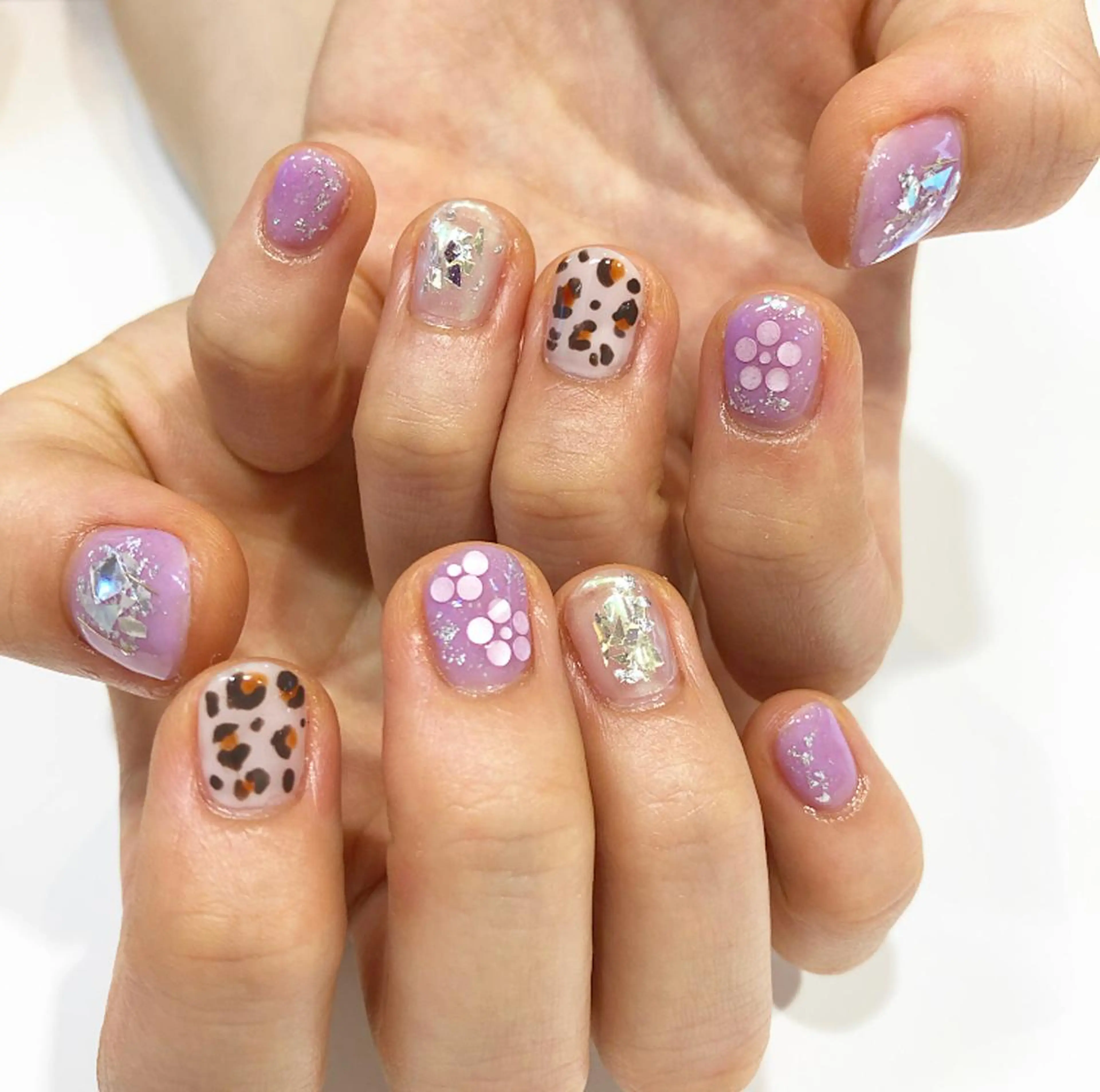 ネイル アートネイル キラキラネイル rina eye&nailのマツエク・マツパデザイン