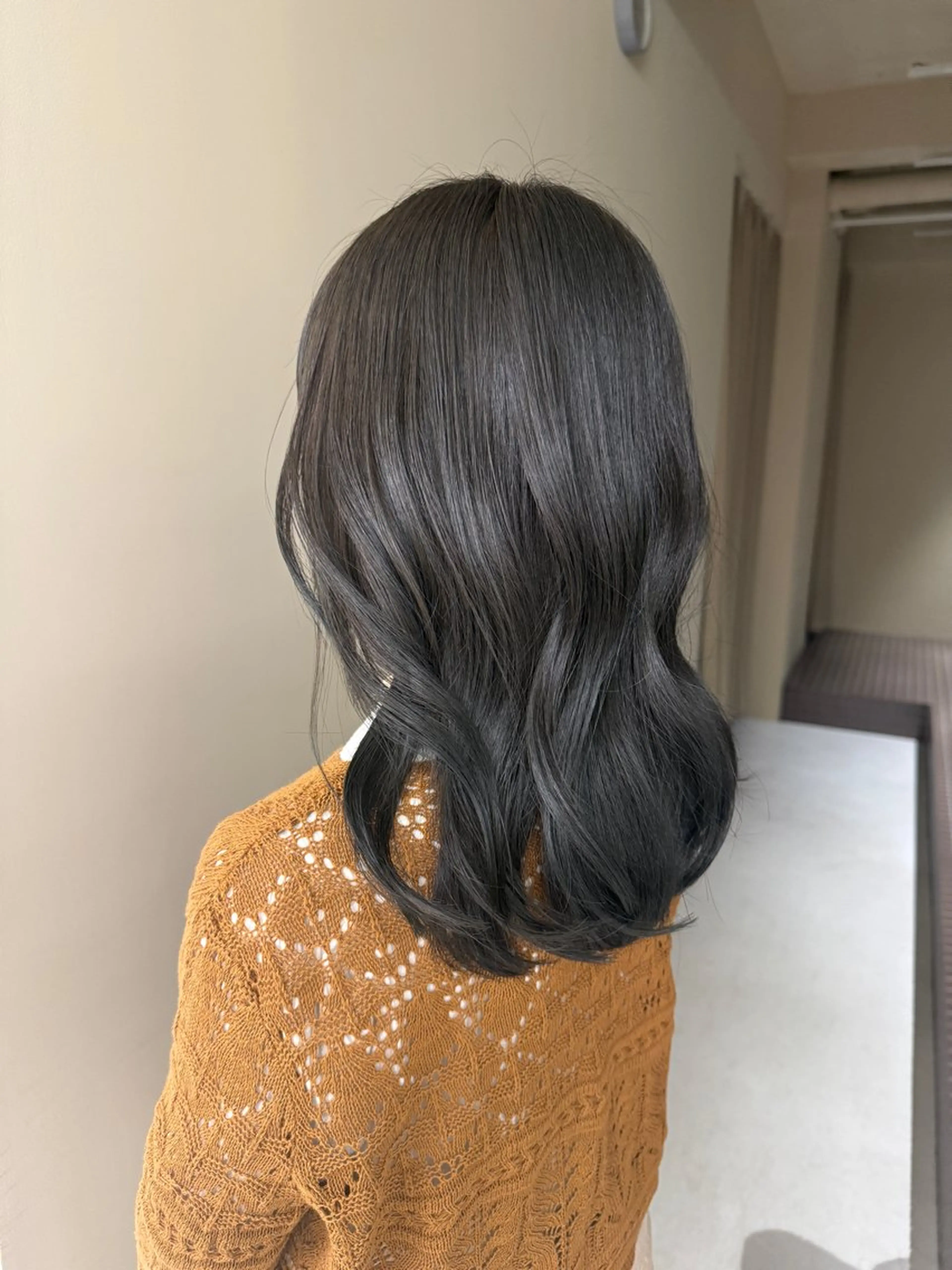 セミロング カラー カット ヘアカラー トリートメント 表参道🌿赤み消し カラー/チナツのヘアスタイル