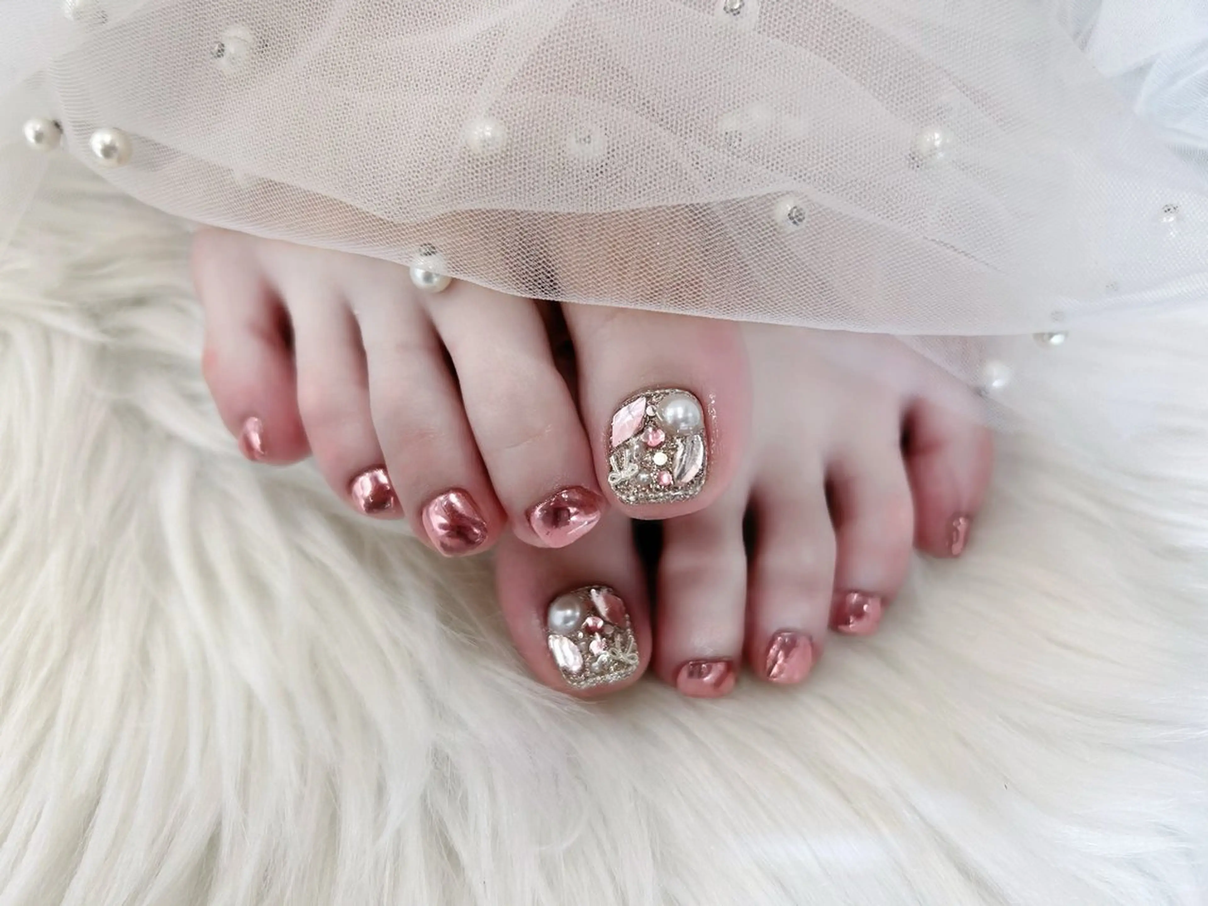 🤡親指アート他8本ﾜﾝｶﾗｰ(フット)🤡オフあり＋30分の写真