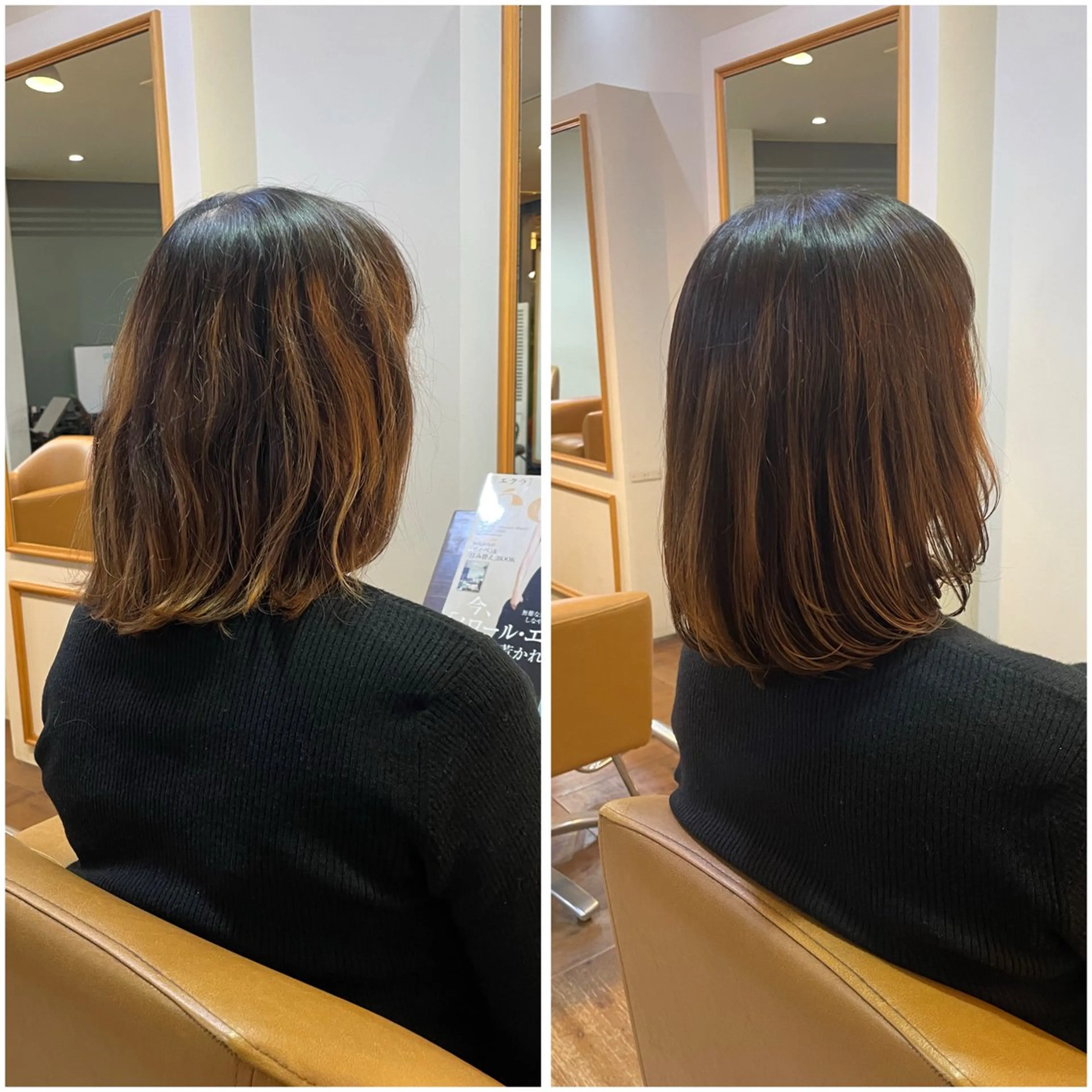 ミディアム HAIR en所属・撮影モデル募集‼️ 大橋菜々美のヘアスタイル