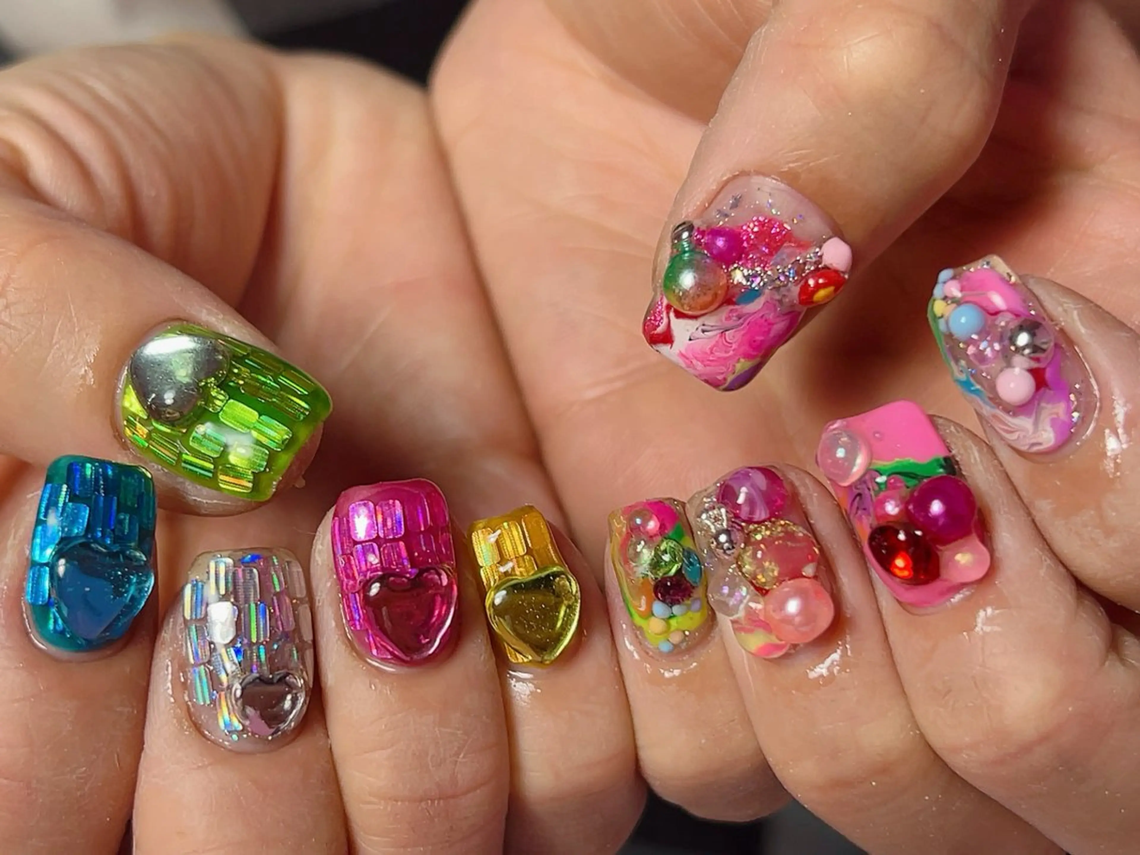 ネイル ハンドネイル Nail Atelier IamI所属・アイアムアイ 大村磨衣のネイルデザイン