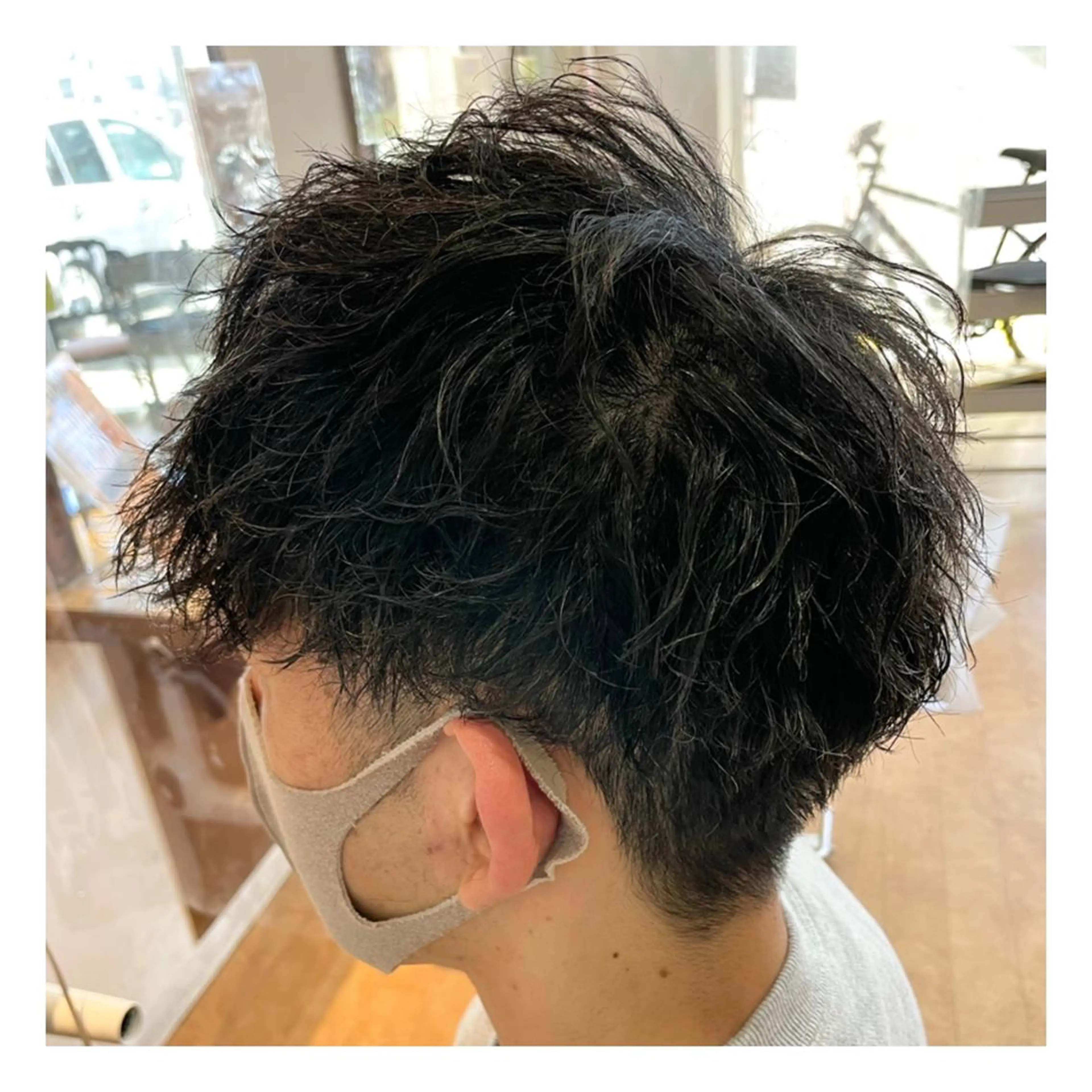 パーマ メンズ カット パーマ 🦖稲葉菜月🦖 異動しましたのヘアスタイル