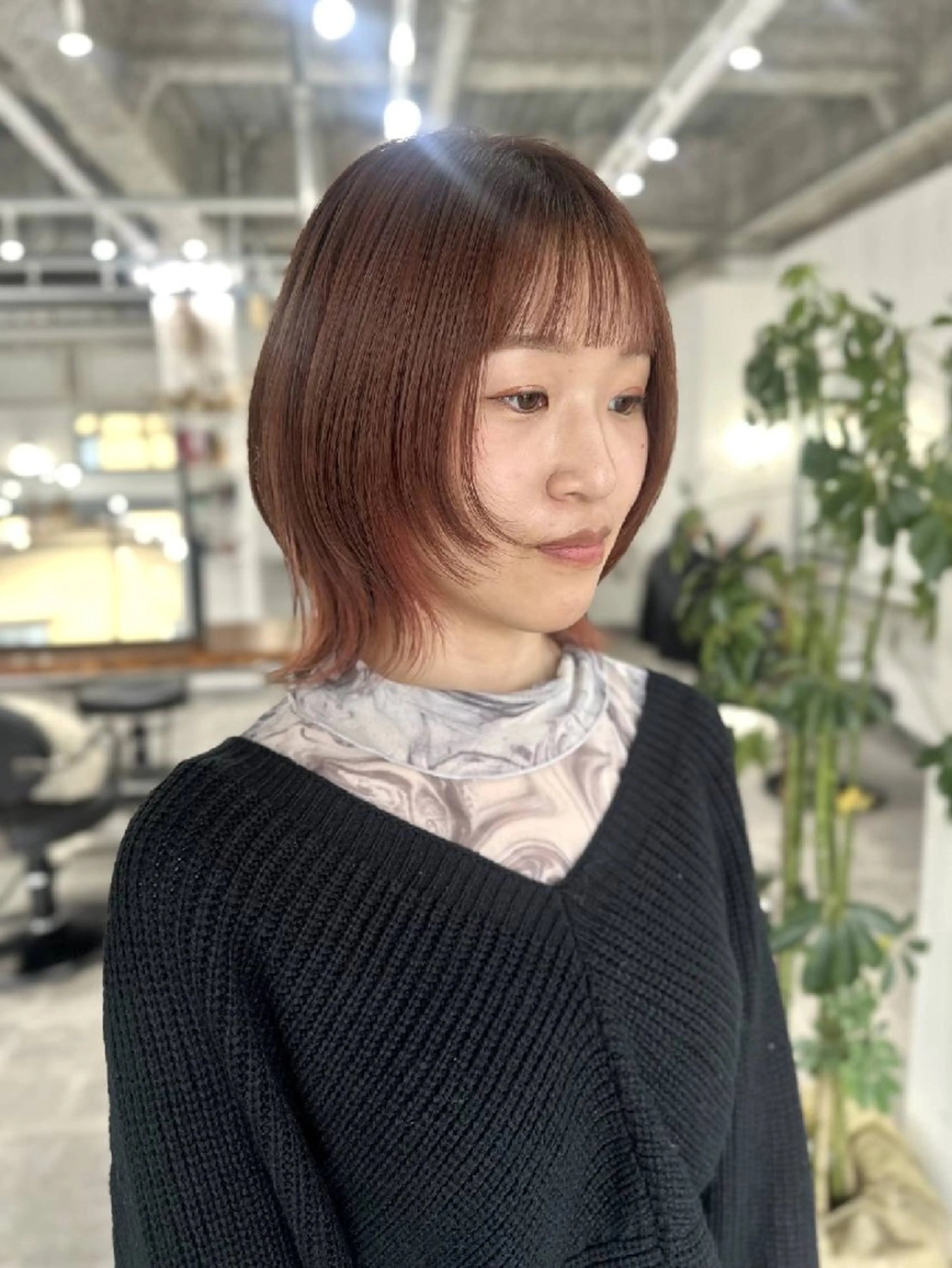 ミディアム カラー HOLLY Tsutomu🌴のヘアスタイル